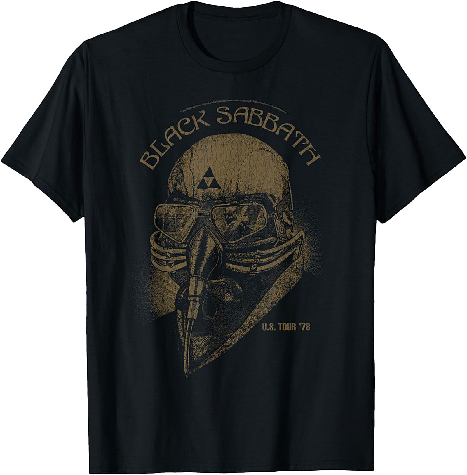 Vintage 70s Heavy Metal Tour T-Shirt – Retro Rock Band Graphic Tee