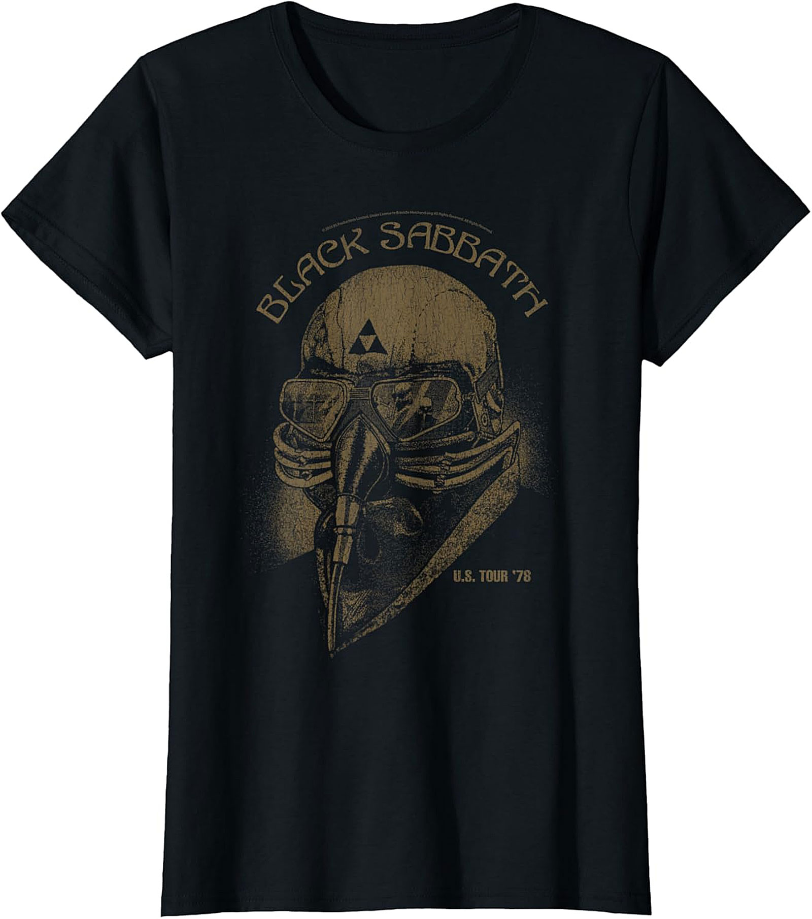 Vintage 70s Heavy Metal Tour T-Shirt – Retro Rock Band Graphic Tee