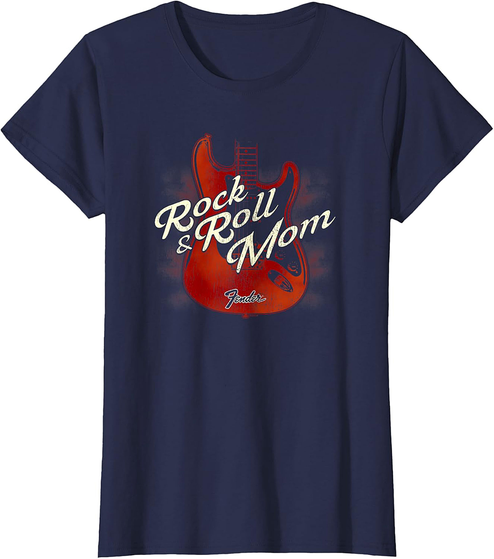  Fender Rock & Roll Mom T-Shirt | Vintage Music Graphic Tee