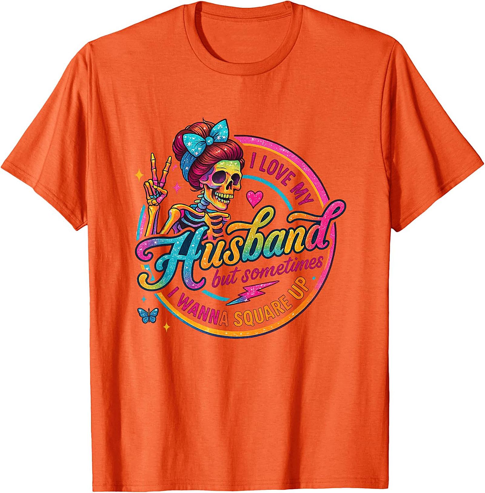 I Love My Husband Square Up T-Shirt | Funny Wife Tee