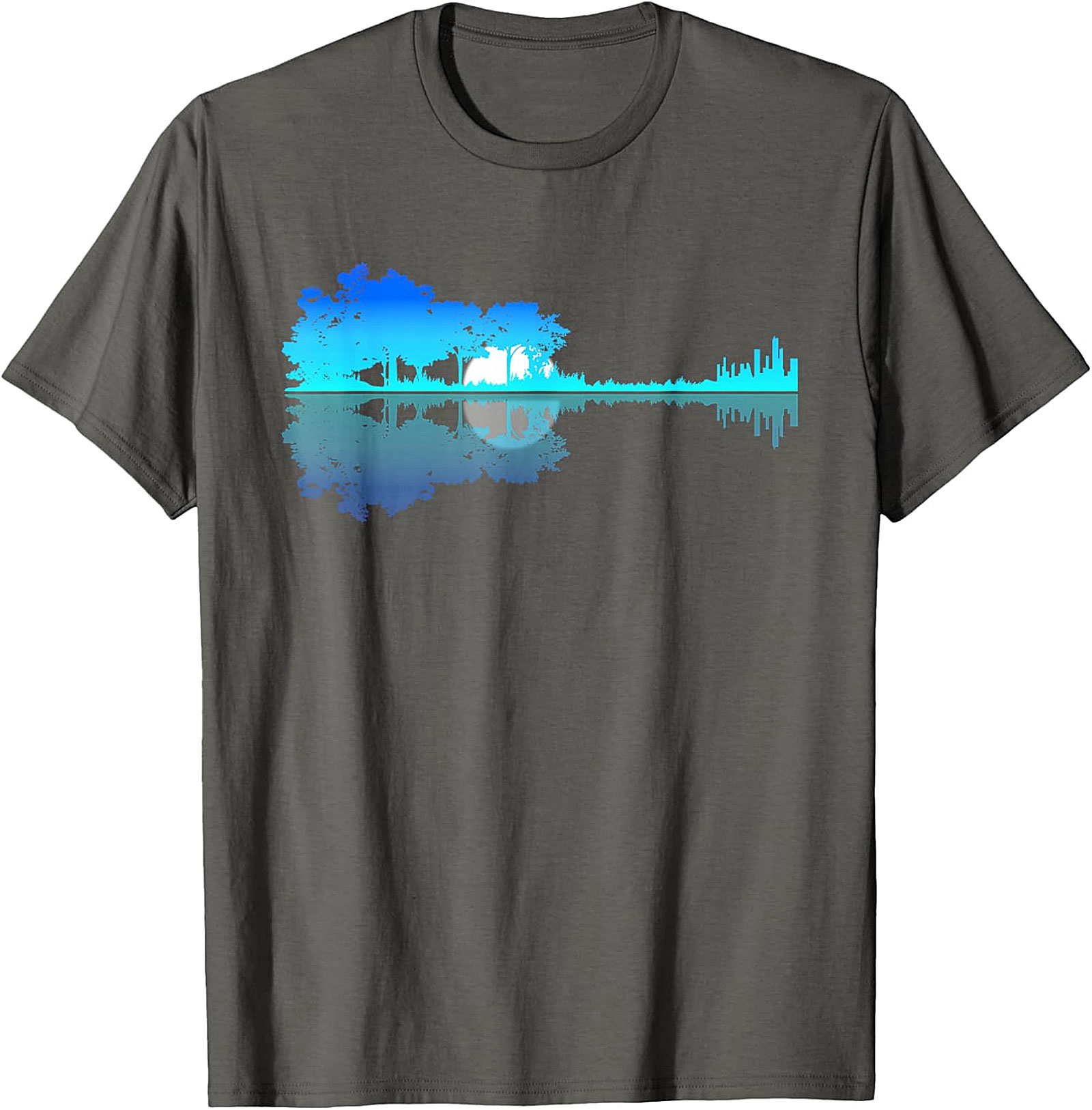  Acoustic Guitar Nature Graphic Tee | Soft Cotton Unisex Shirt