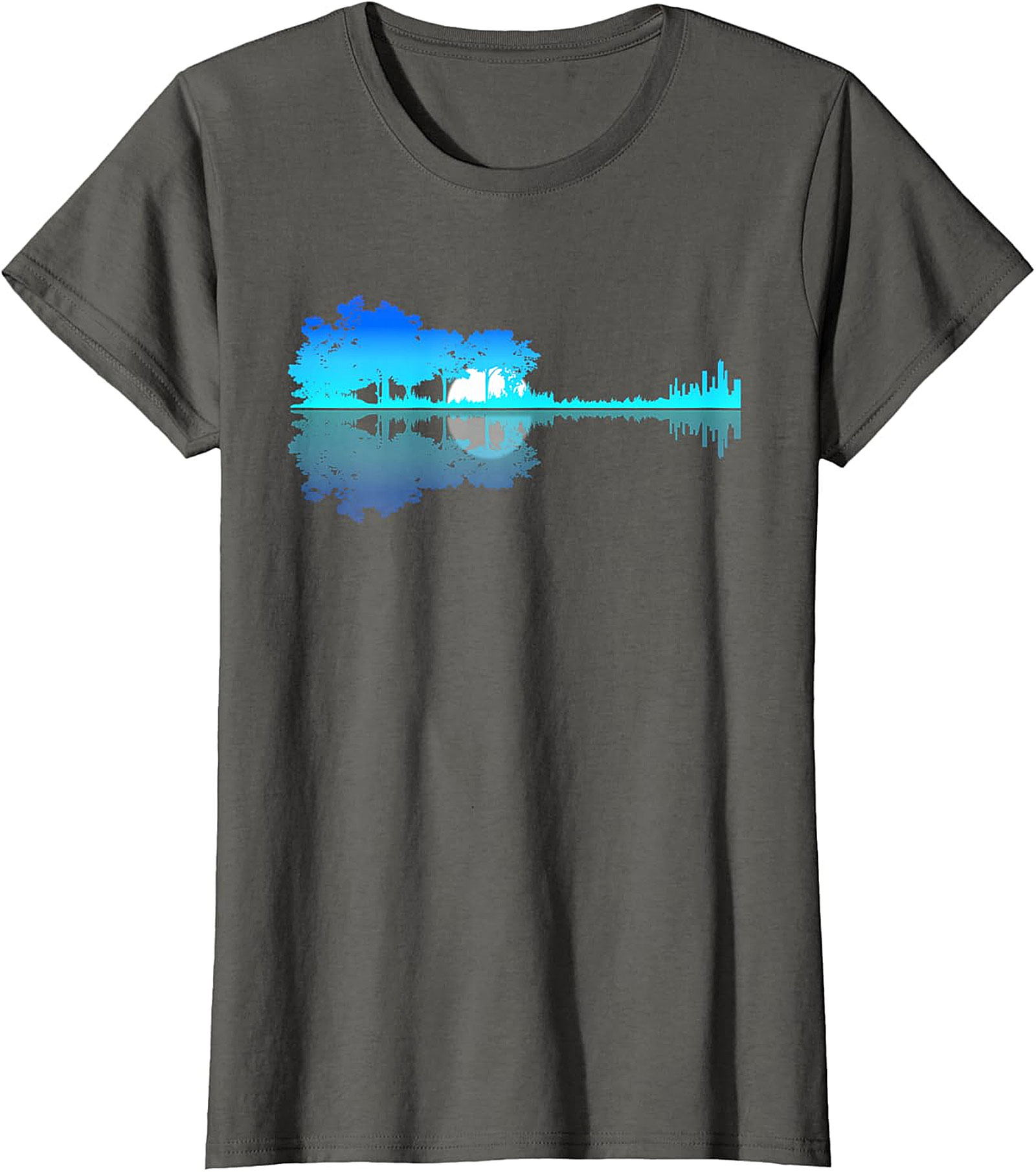  Acoustic Guitar Nature Graphic Tee | Soft Cotton Unisex Shirt