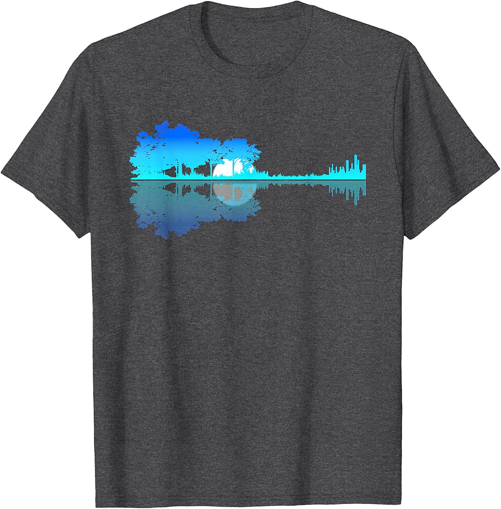  Acoustic Guitar Nature Graphic Tee | Soft Cotton Unisex Shirt