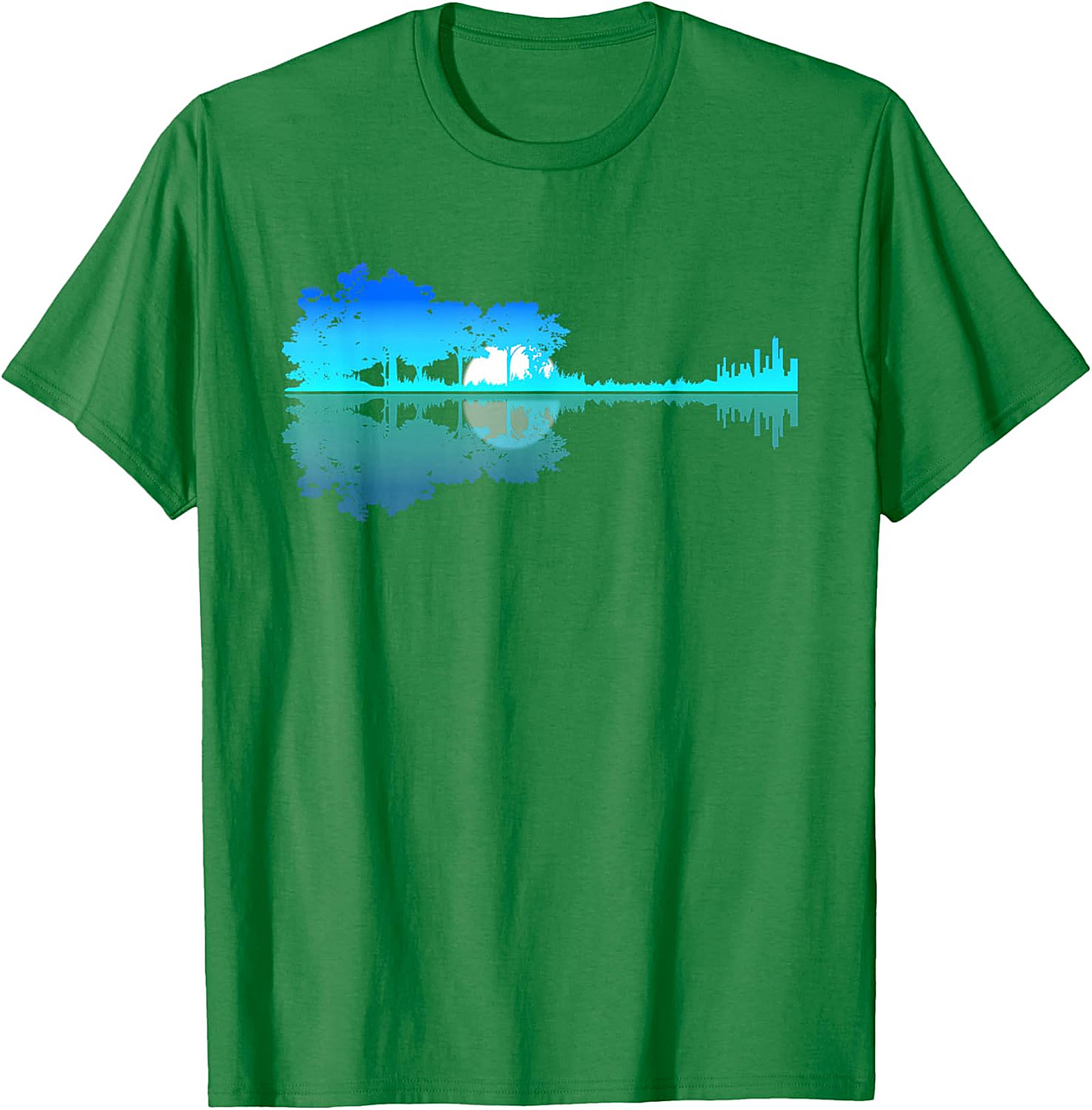  Acoustic Guitar Nature Graphic Tee | Soft Cotton Unisex Shirt