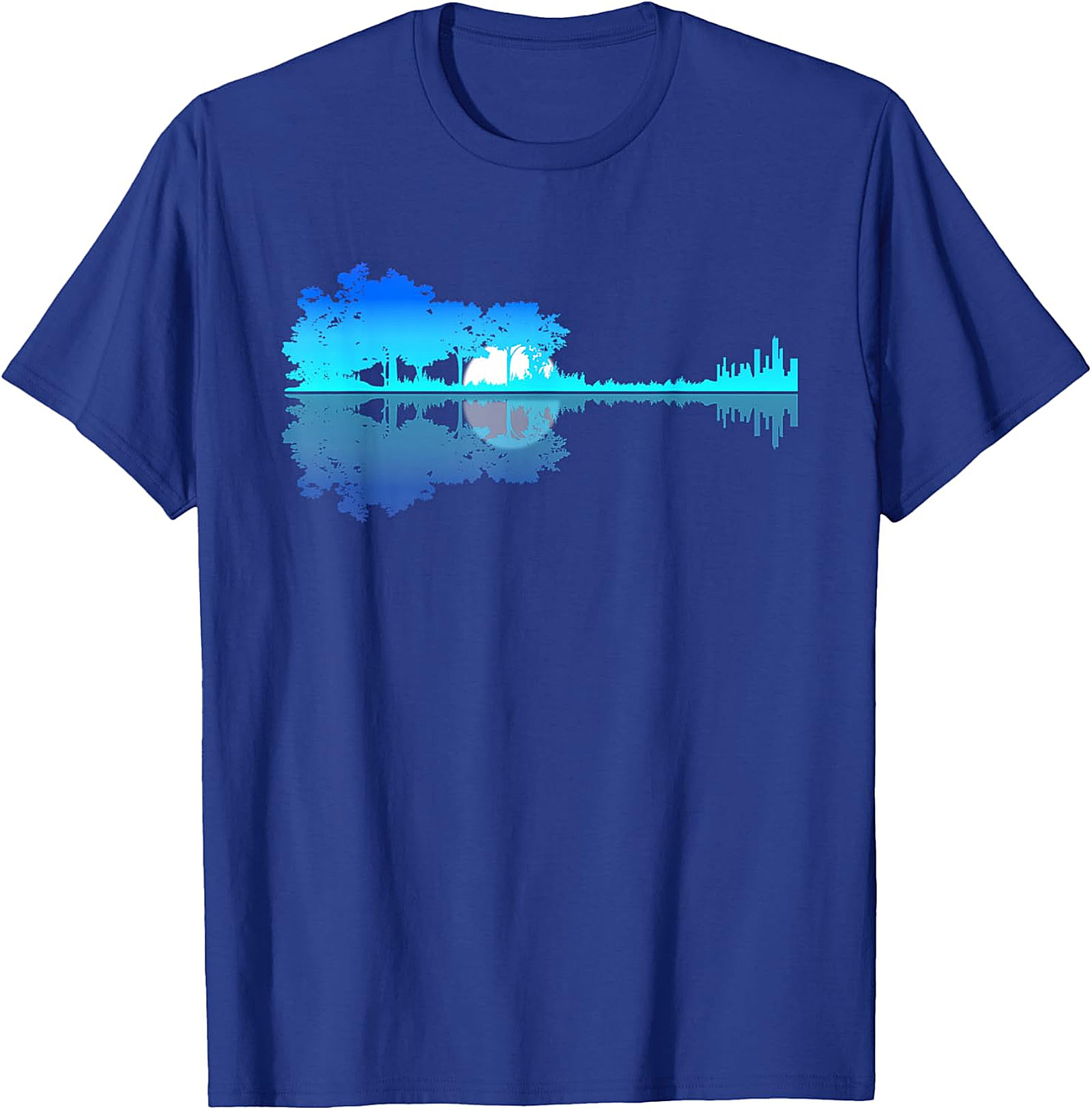  Acoustic Guitar Nature Graphic Tee | Soft Cotton Unisex Shirt