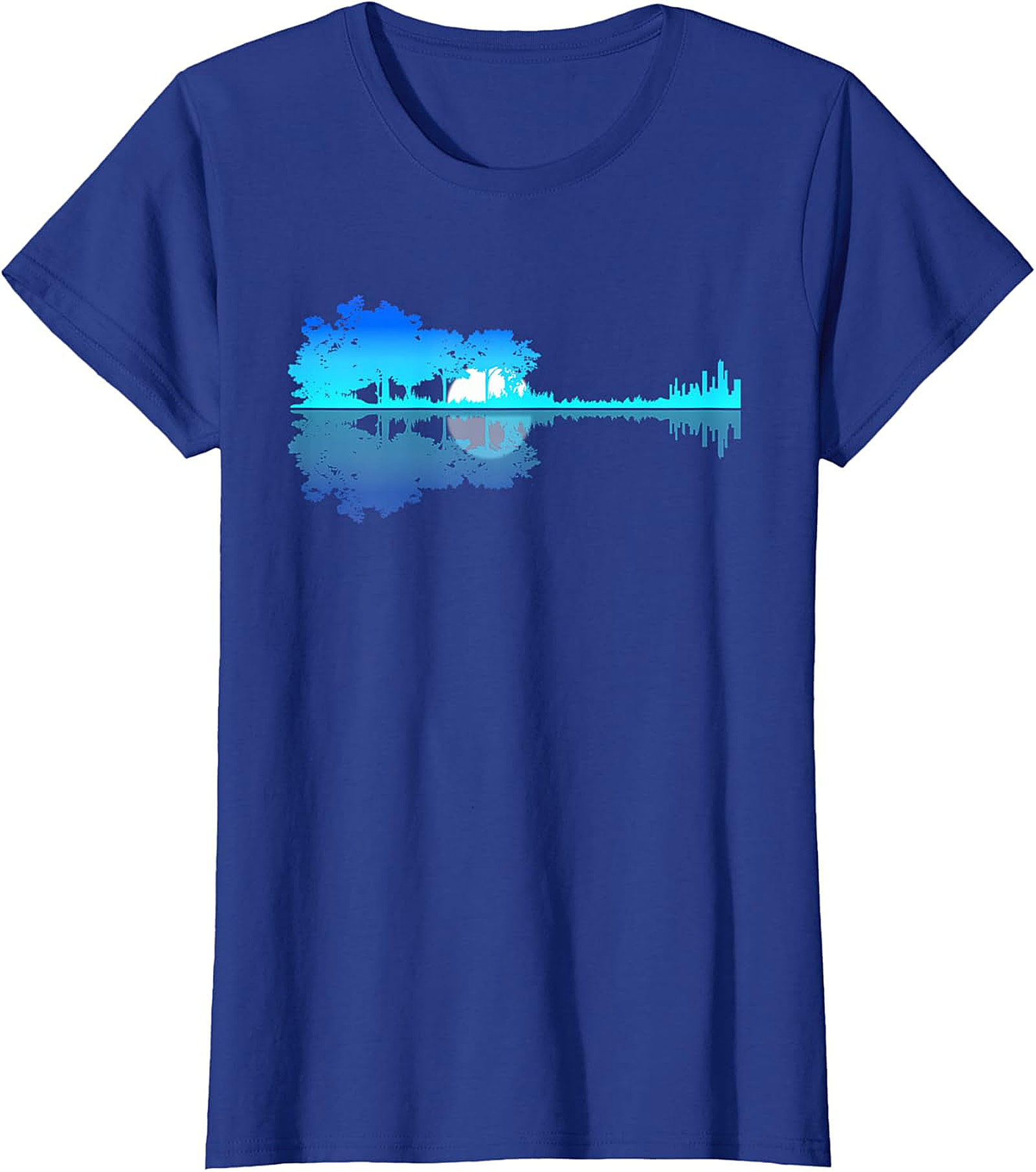  Acoustic Guitar Nature Graphic Tee | Soft Cotton Unisex Shirt