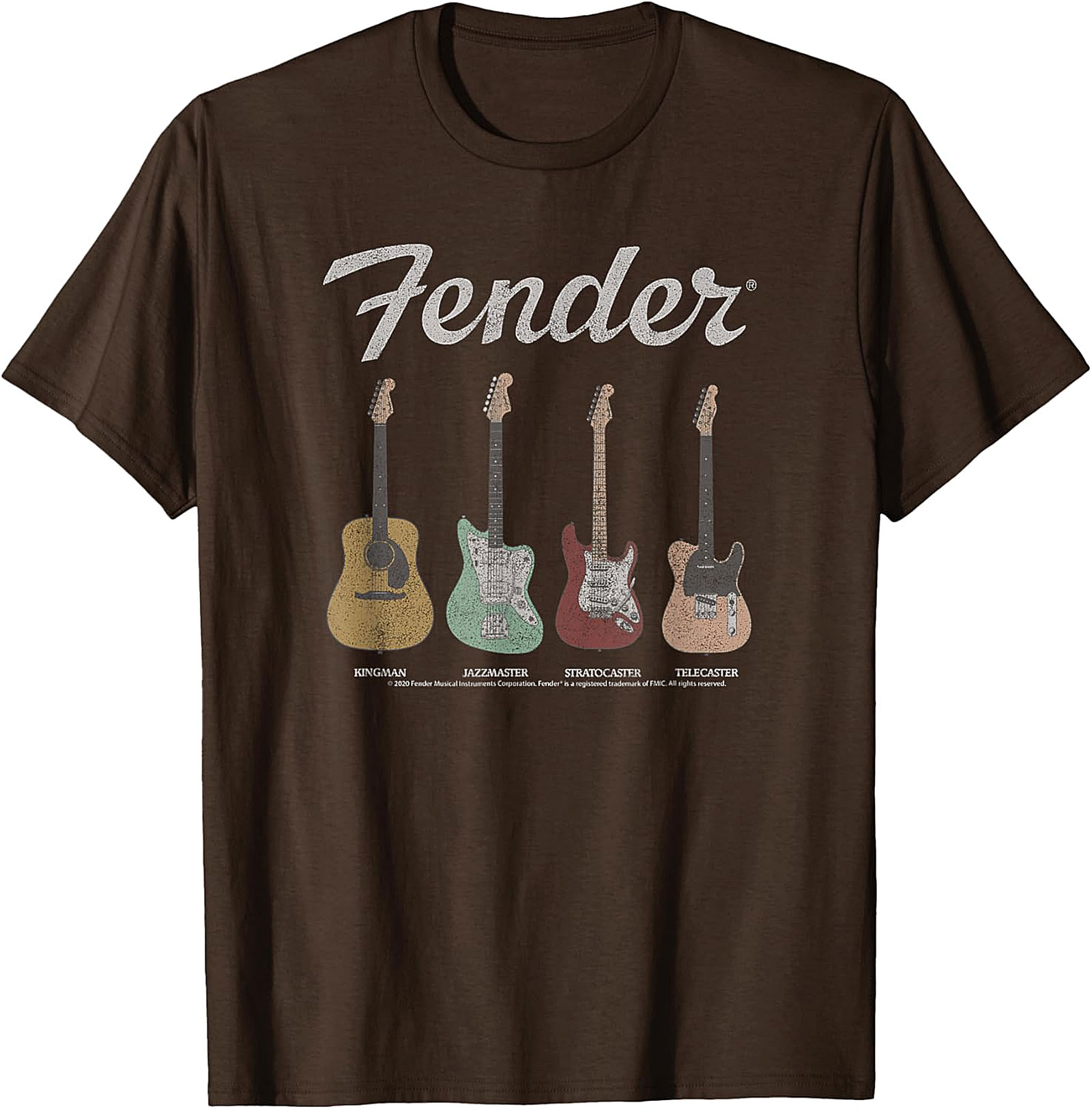 Fender Guitar Evolution Unisex T-Shirt | Vintage Graphic Tee