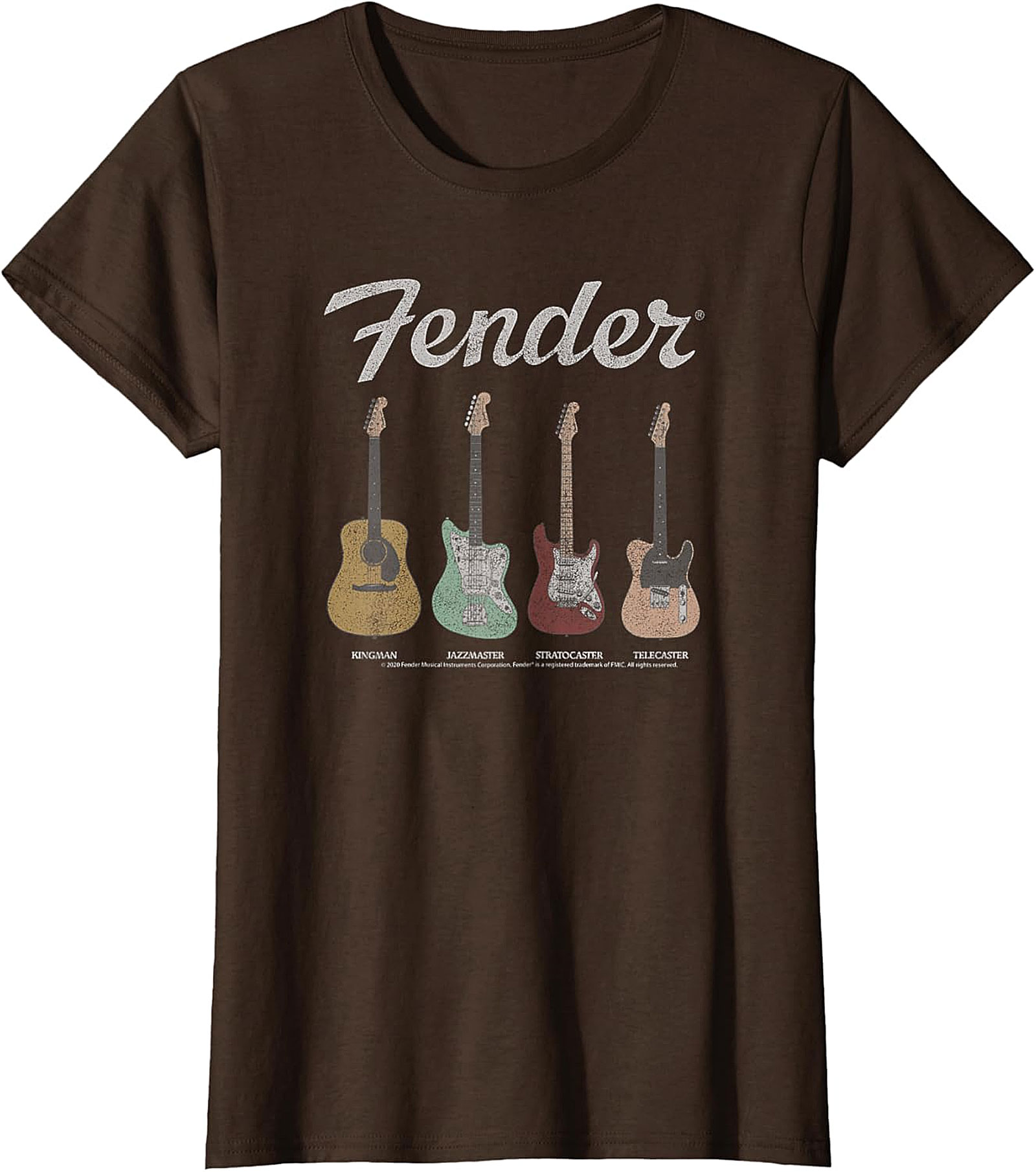 Fender Guitar Evolution Unisex T-Shirt | Vintage Graphic Tee