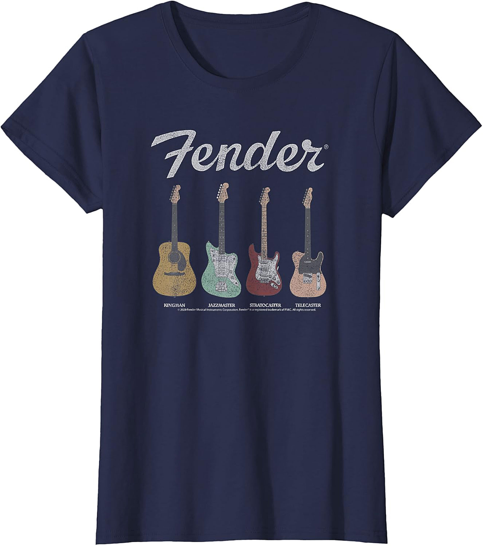 Fender Guitar Evolution Unisex T-Shirt | Vintage Graphic Tee