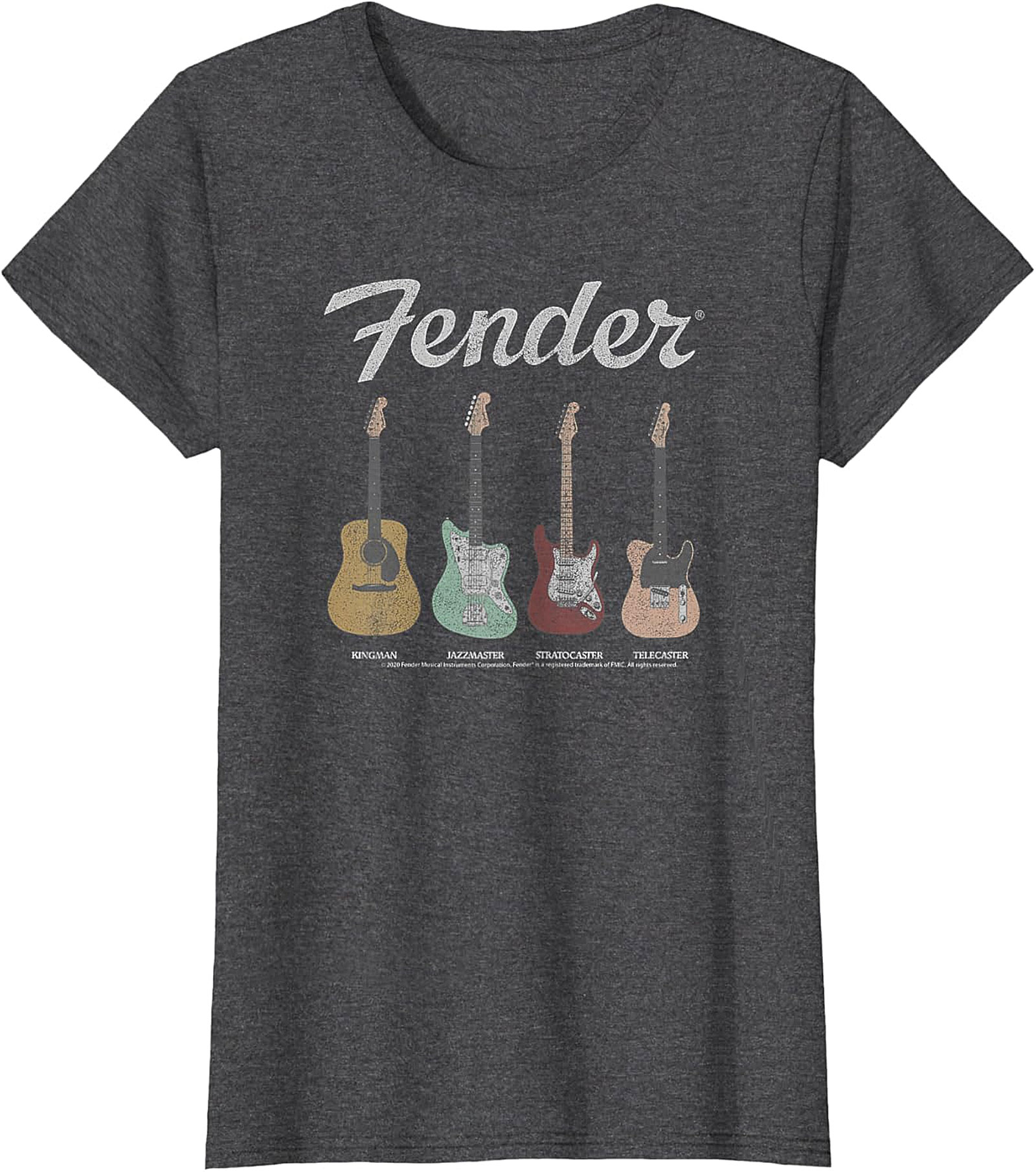 Fender Guitar Evolution Unisex T-Shirt | Vintage Graphic Tee