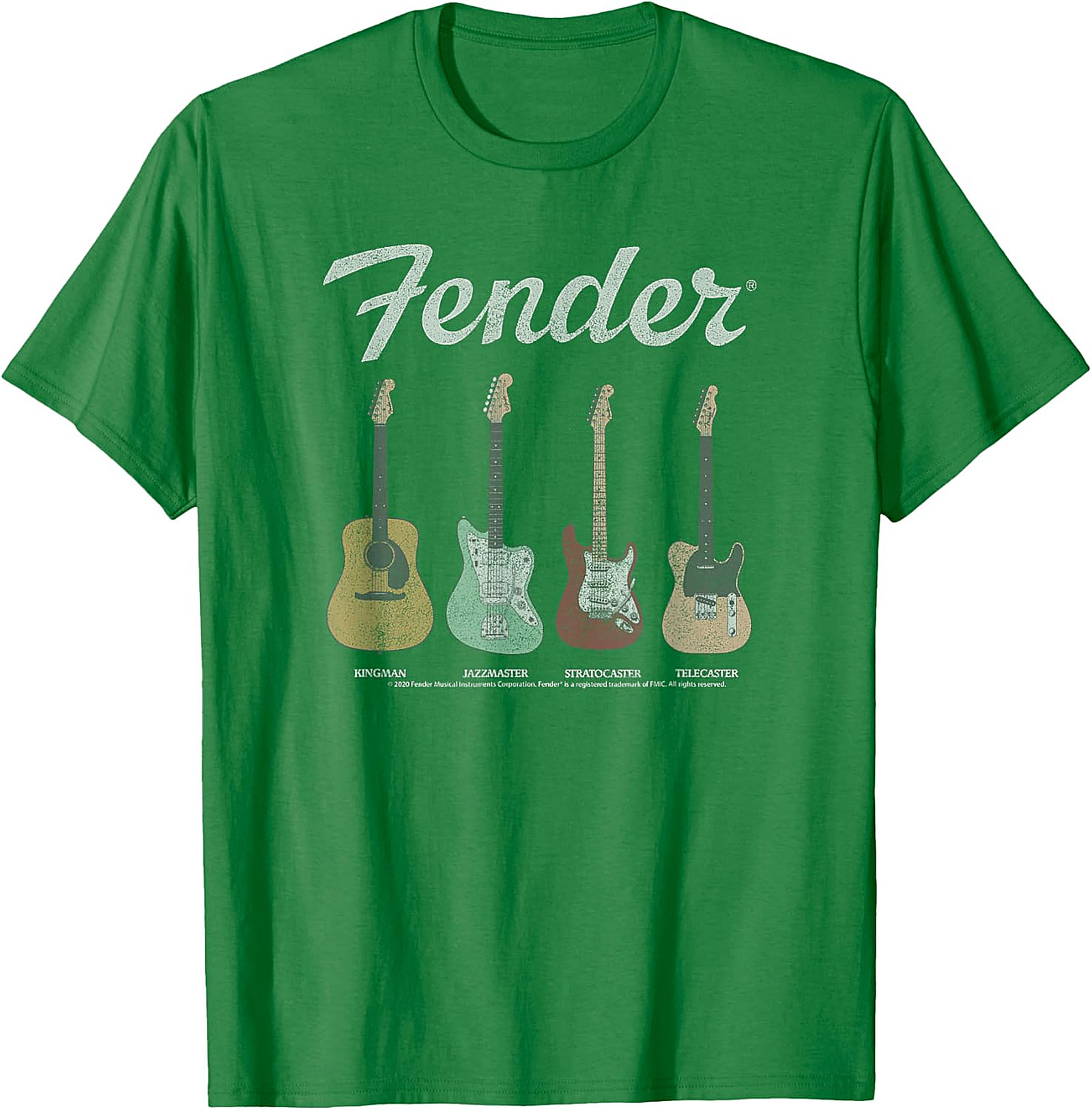 Fender Guitar Evolution Unisex T-Shirt | Vintage Graphic Tee