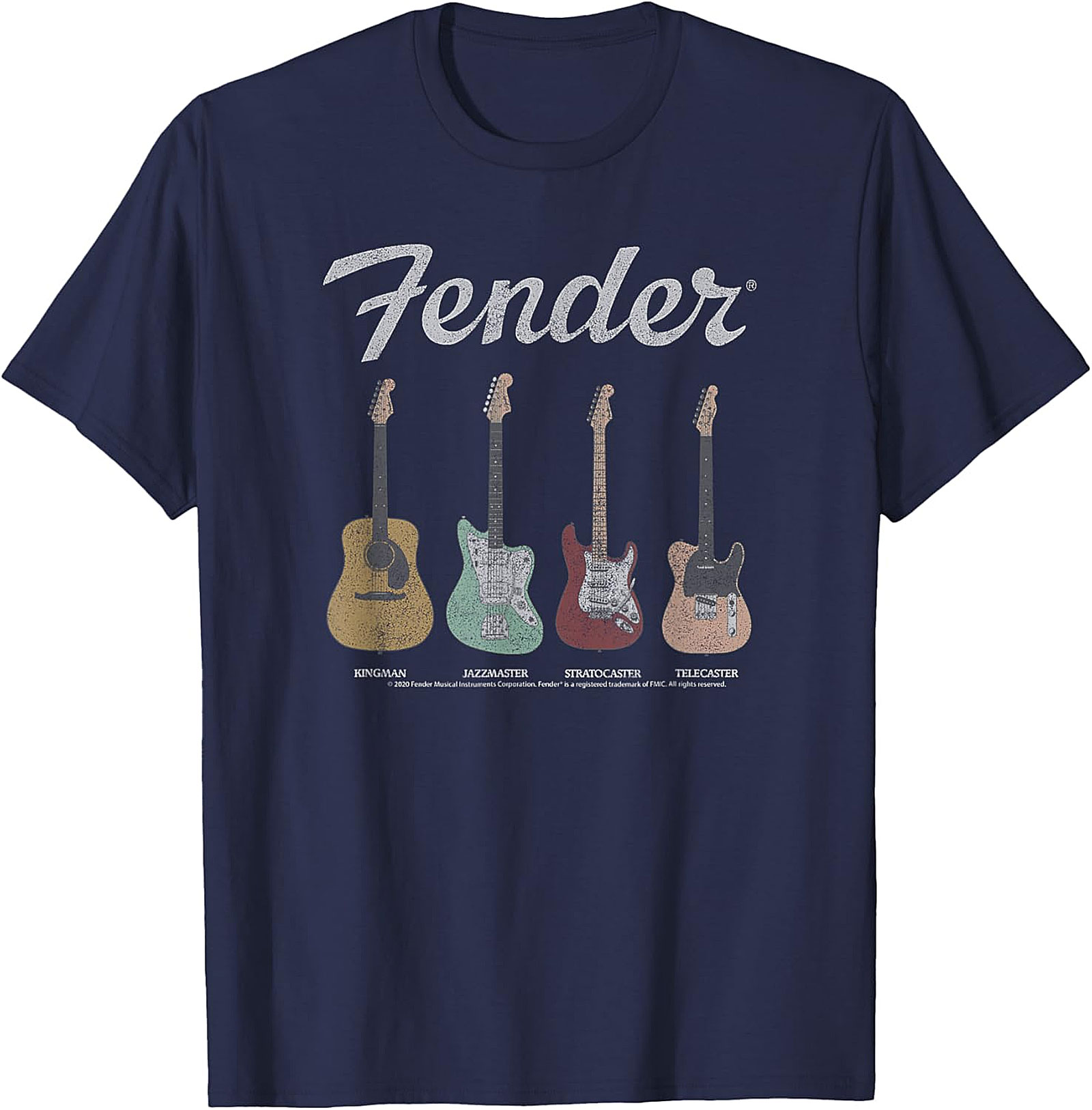 Fender Guitar Evolution Unisex T-Shirt | Vintage Graphic Tee