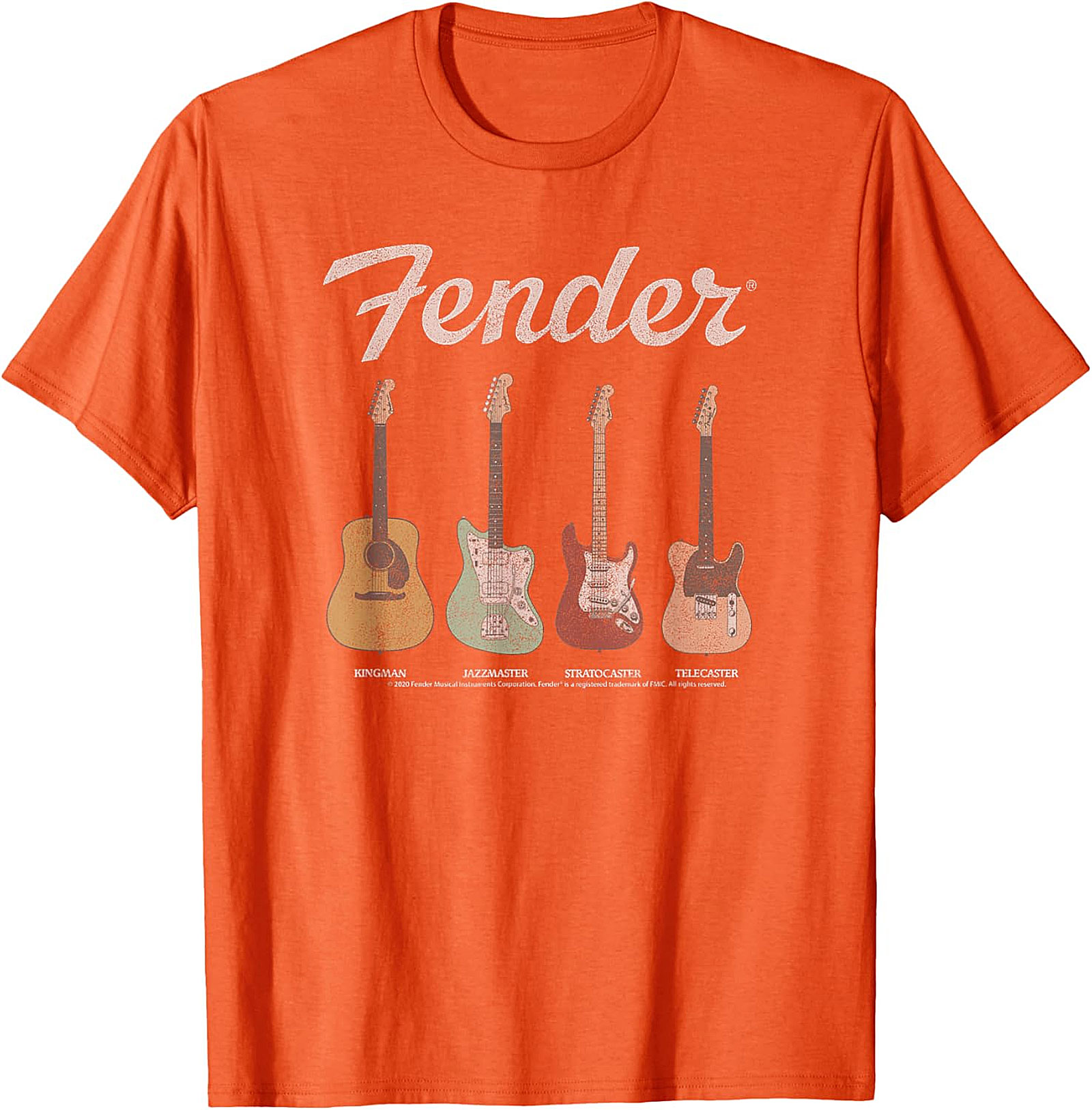 Fender Guitar Evolution Unisex T-Shirt | Vintage Graphic Tee