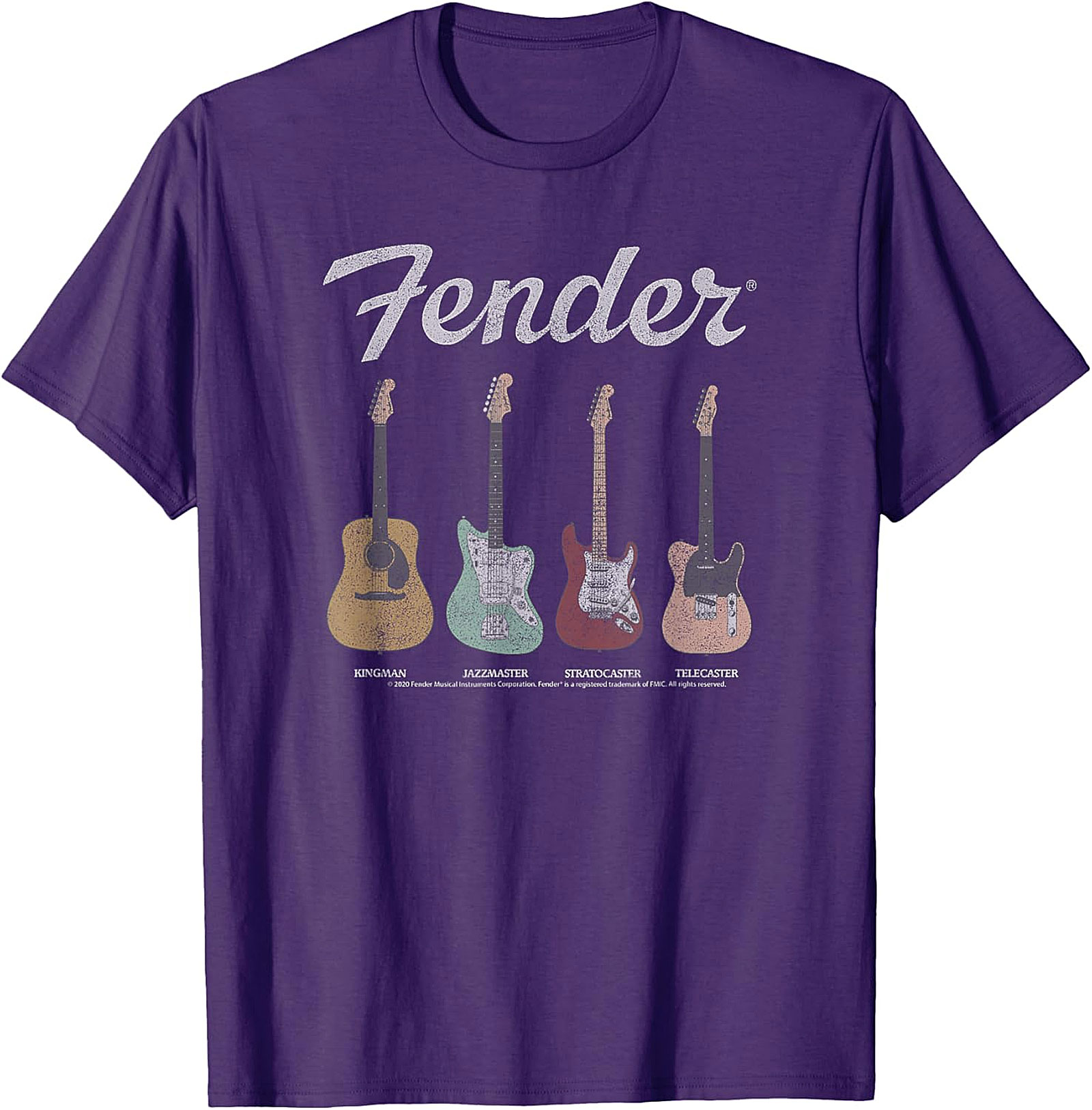 Fender Guitar Evolution Unisex T-Shirt | Vintage Graphic Tee