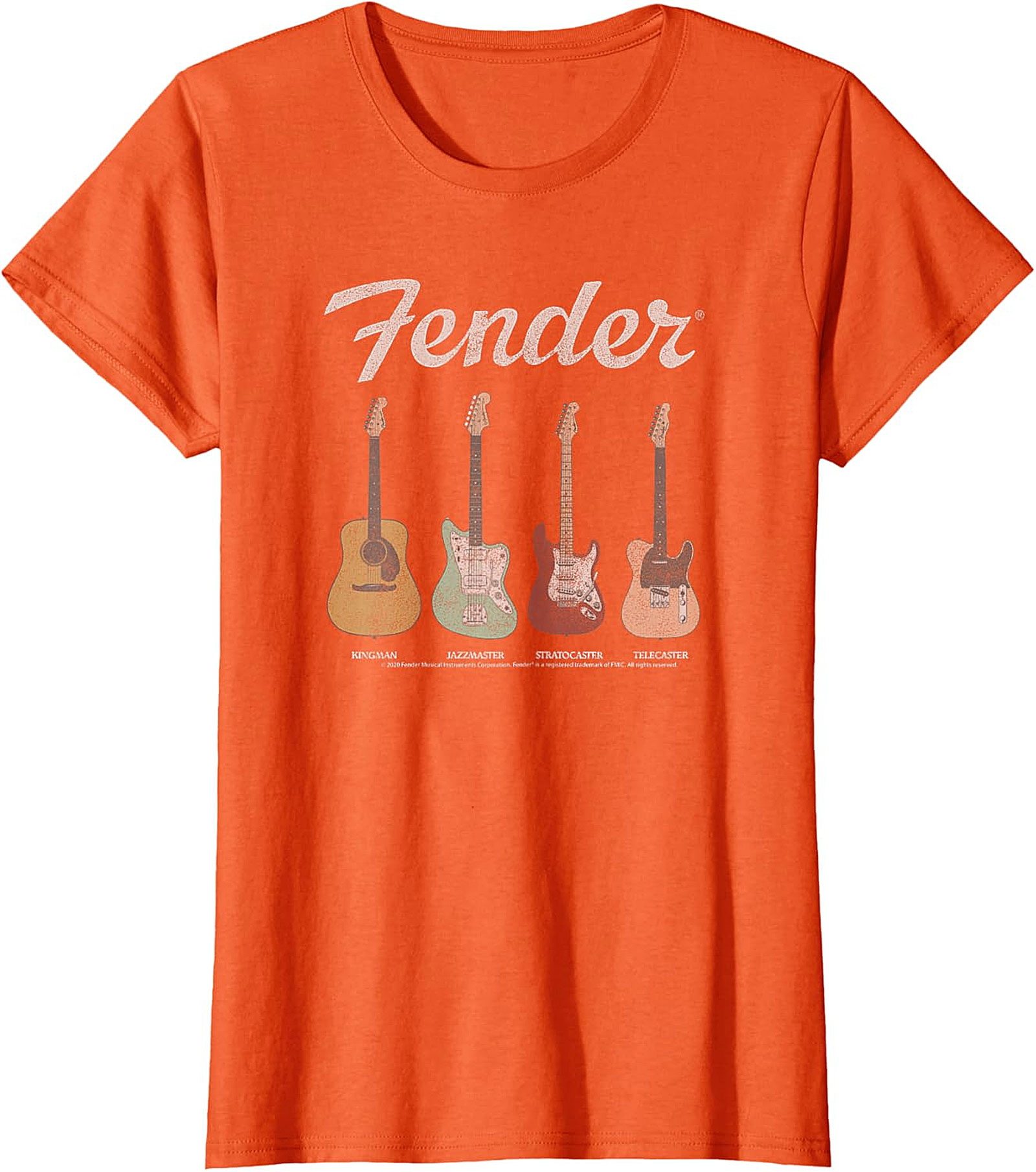 Fender Guitar Evolution Unisex T-Shirt | Vintage Graphic Tee