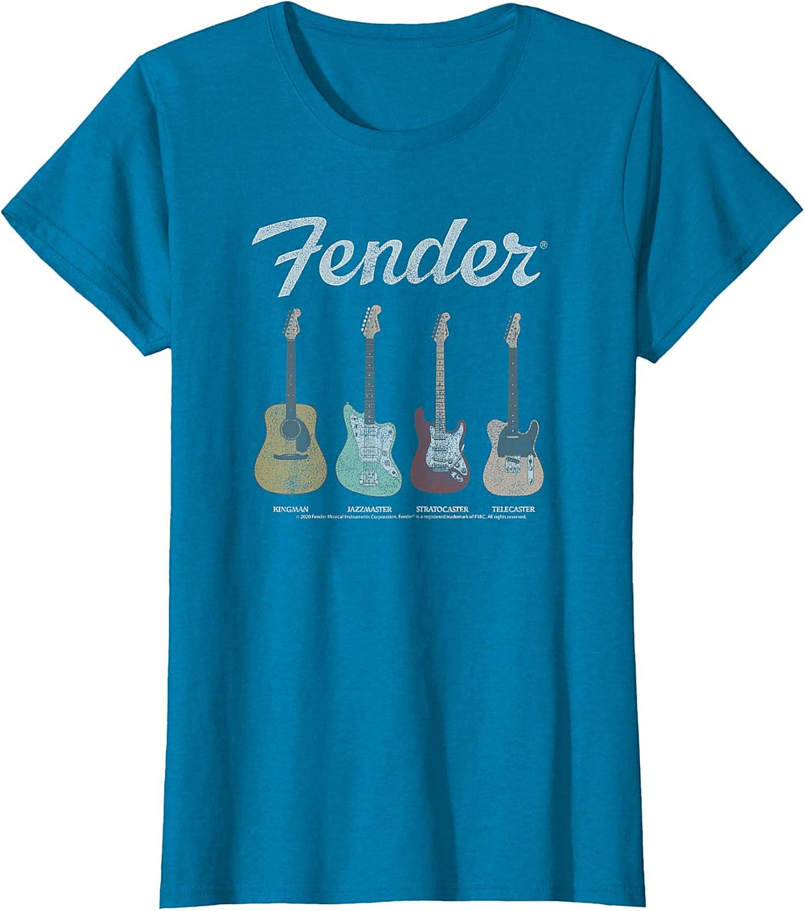 Fender Guitar Evolution Unisex T-Shirt | Vintage Graphic Tee