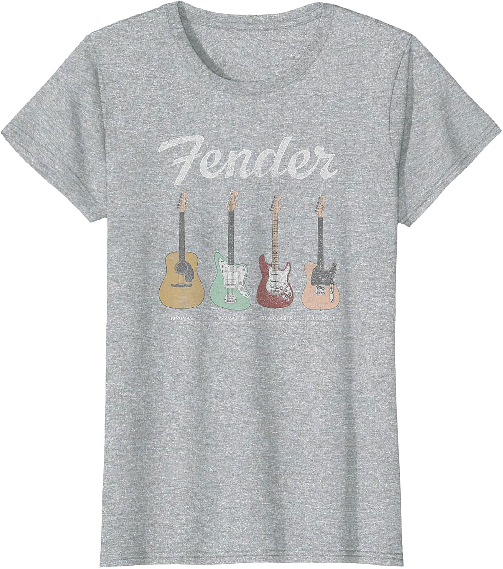 Fender Guitar Evolution Unisex T-Shirt | Vintage Graphic Tee