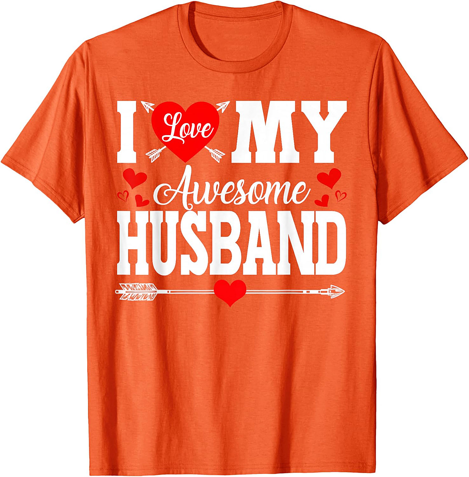 I Love My Awesome Husband T-shirt | Cute Wife Gift Tee