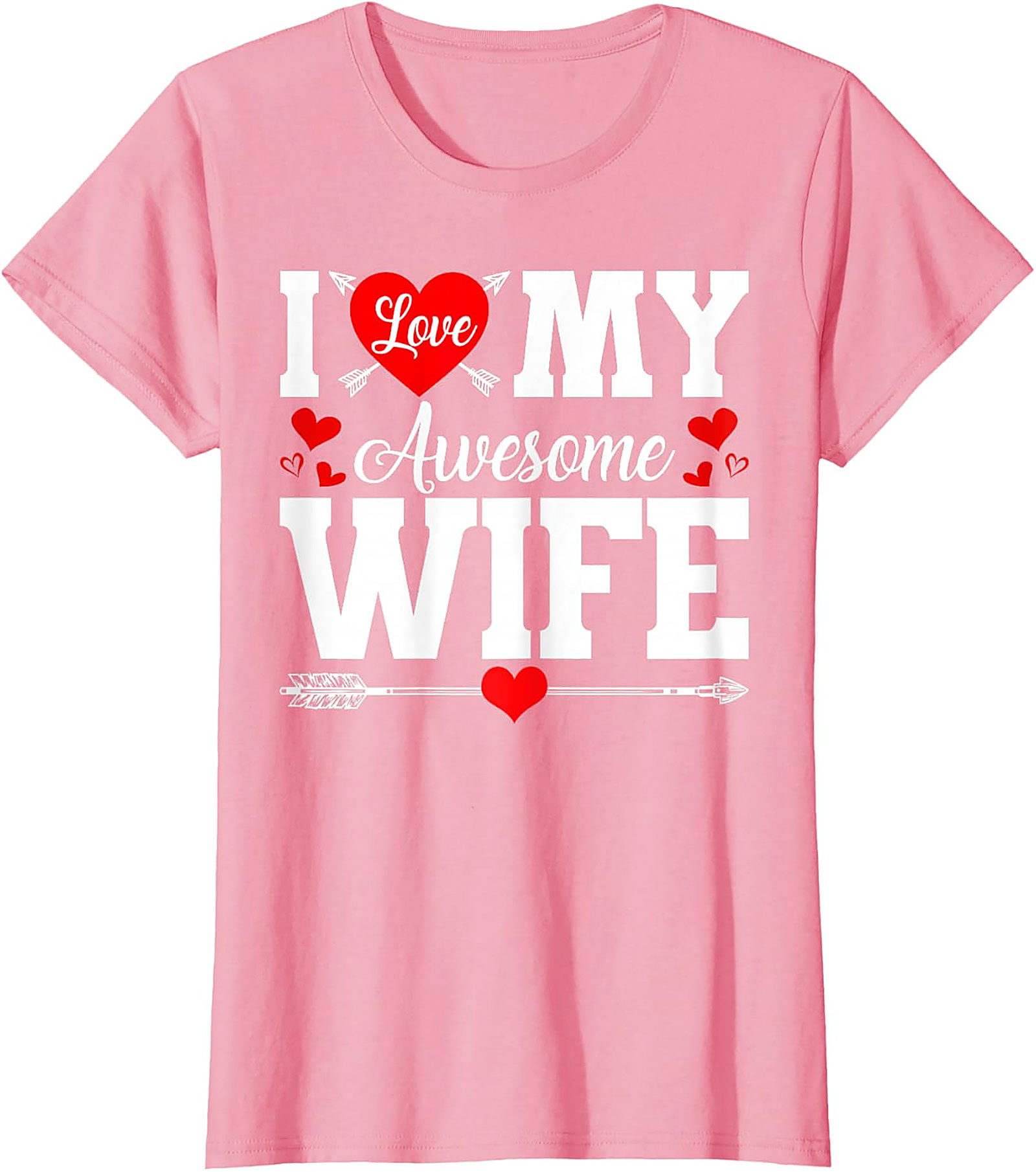 I Love My Awesome Wife T-Shirt | Funny Romantic Husband Tee