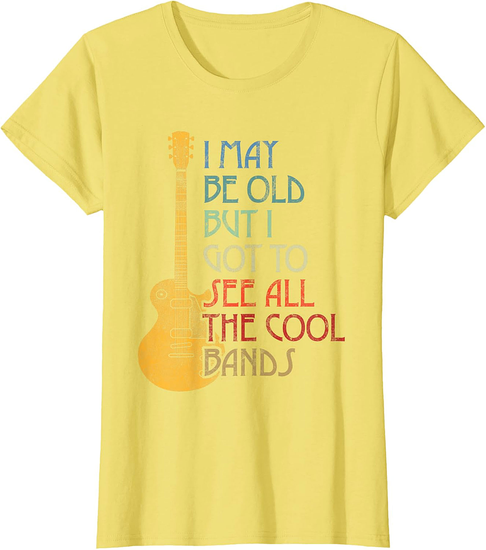 I May Be Old But I Saw All The Cool Bands Mom T-Shirt | Funny Retro Music Tee Mother’s Day Gift for Cool Moms