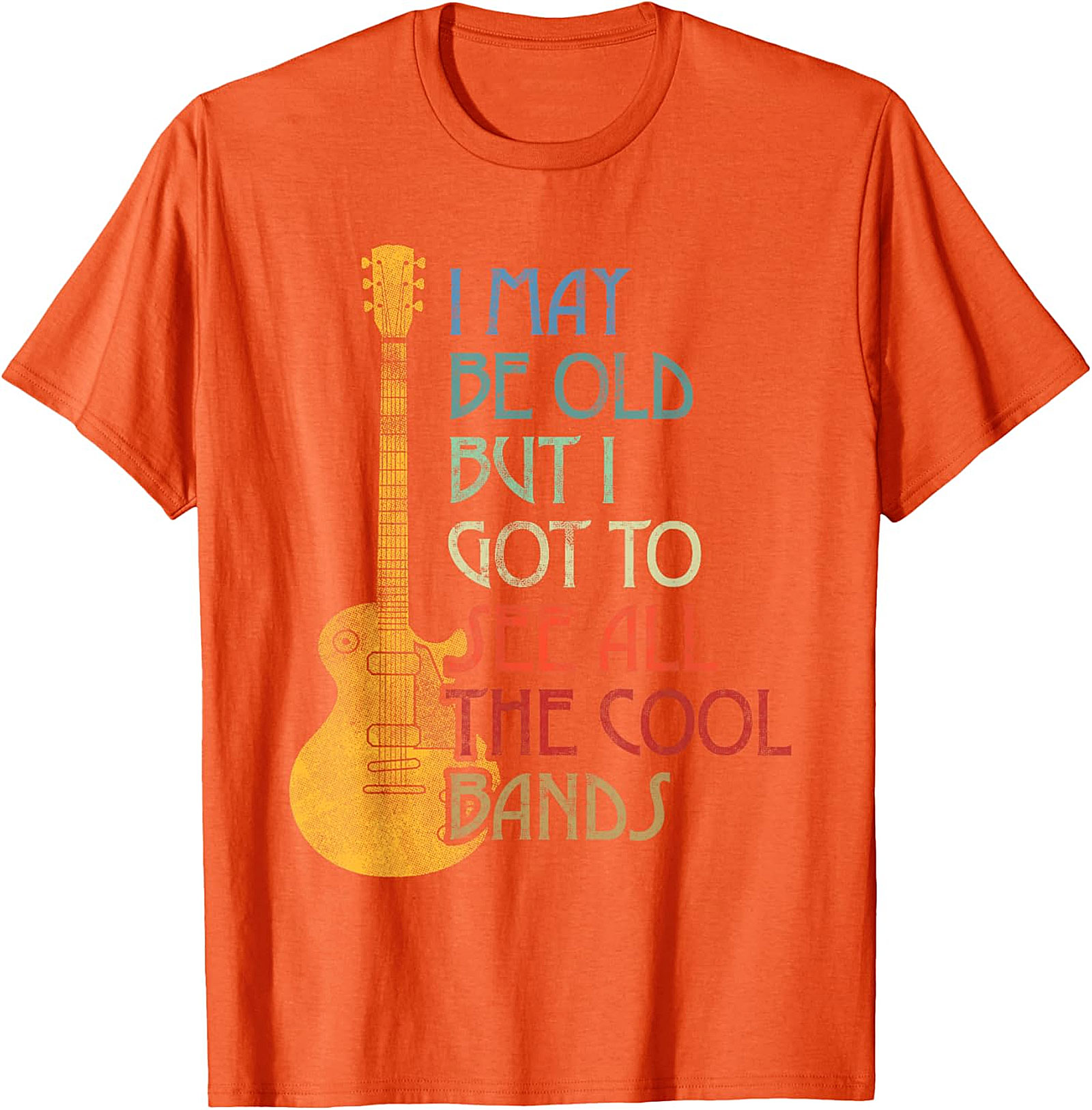 I May Be Old But I Saw All The Cool Bands Mom T-Shirt | Funny Retro Music Tee Mother’s Day Gift for Cool Moms