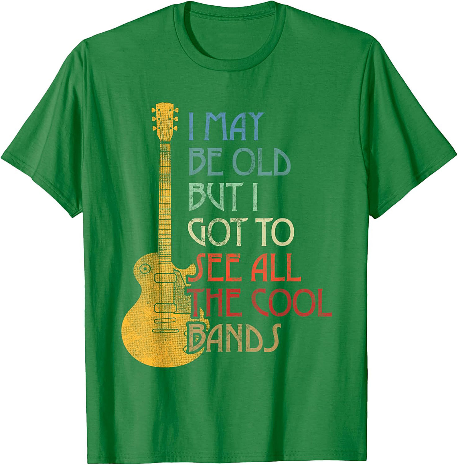 I May Be Old But I Saw All The Cool Bands Mom T-Shirt | Funny Retro Music Tee Mother’s Day Gift for Cool Moms