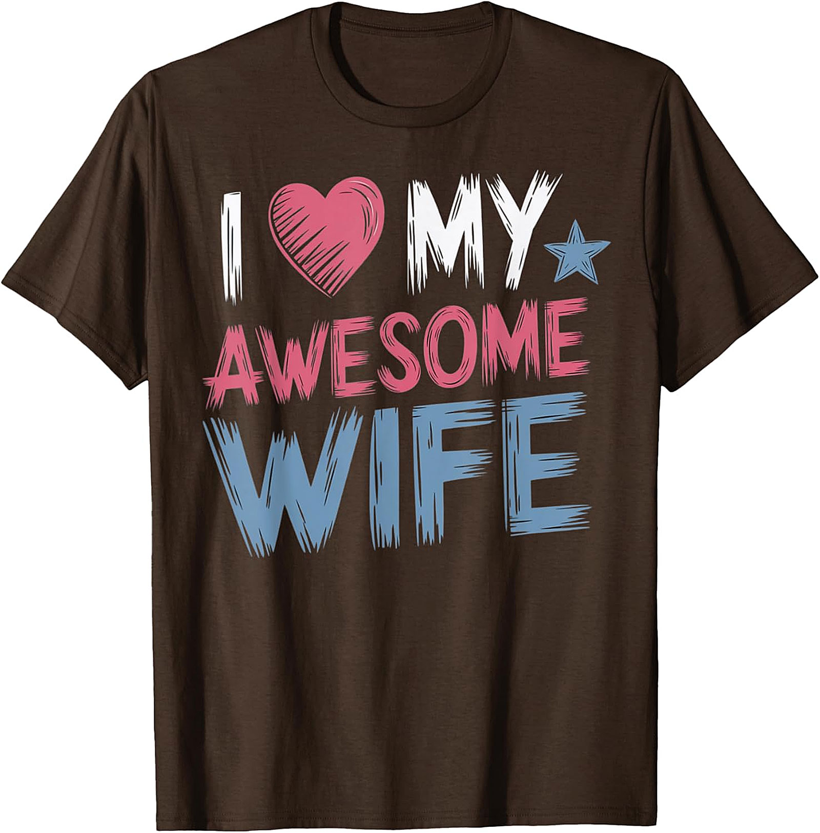 I Love My Awesome Wife T-Shirt | Funny Husband Gift Tee