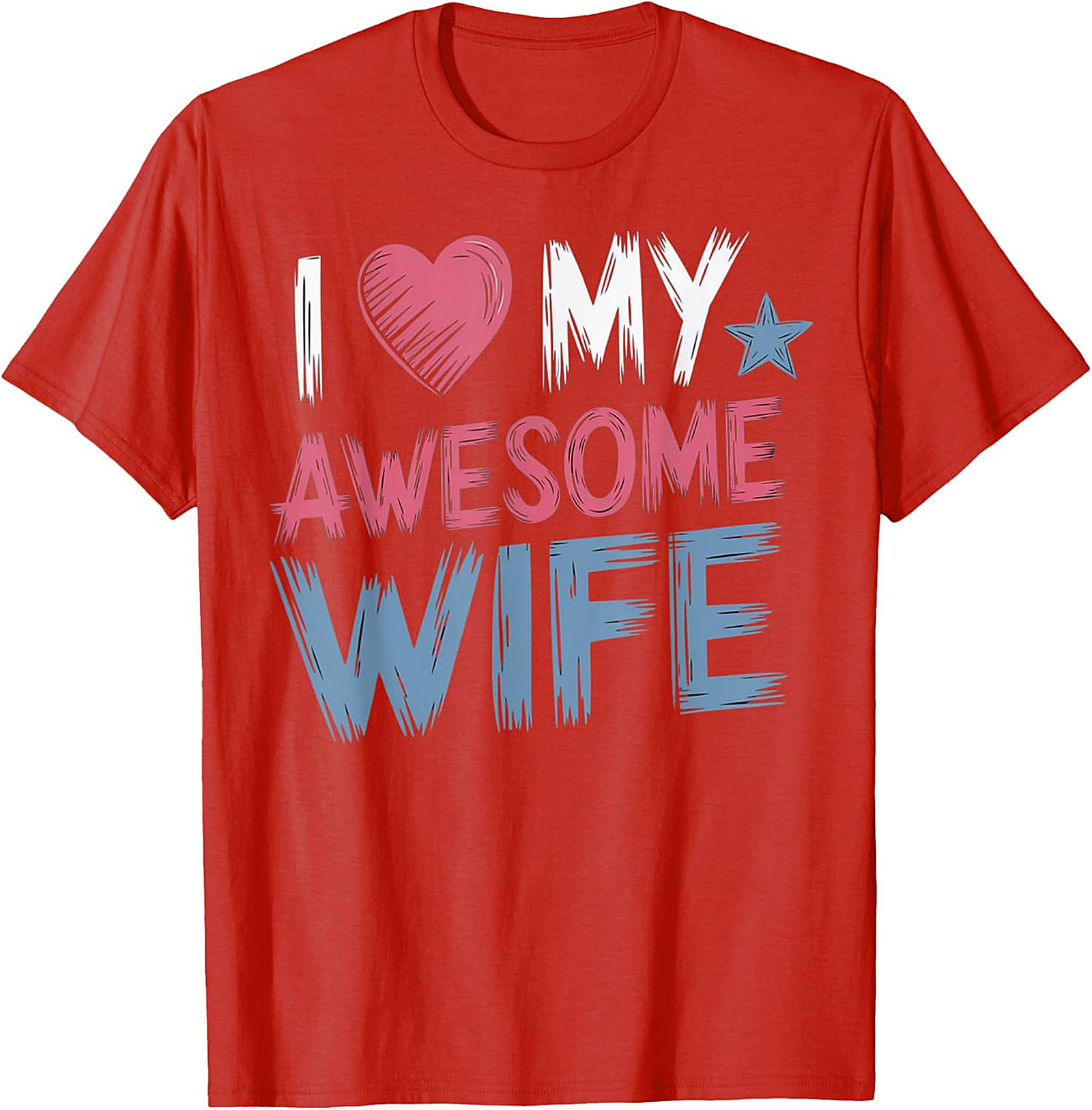 I Love My Awesome Wife T-Shirt | Funny Husband Gift Tee