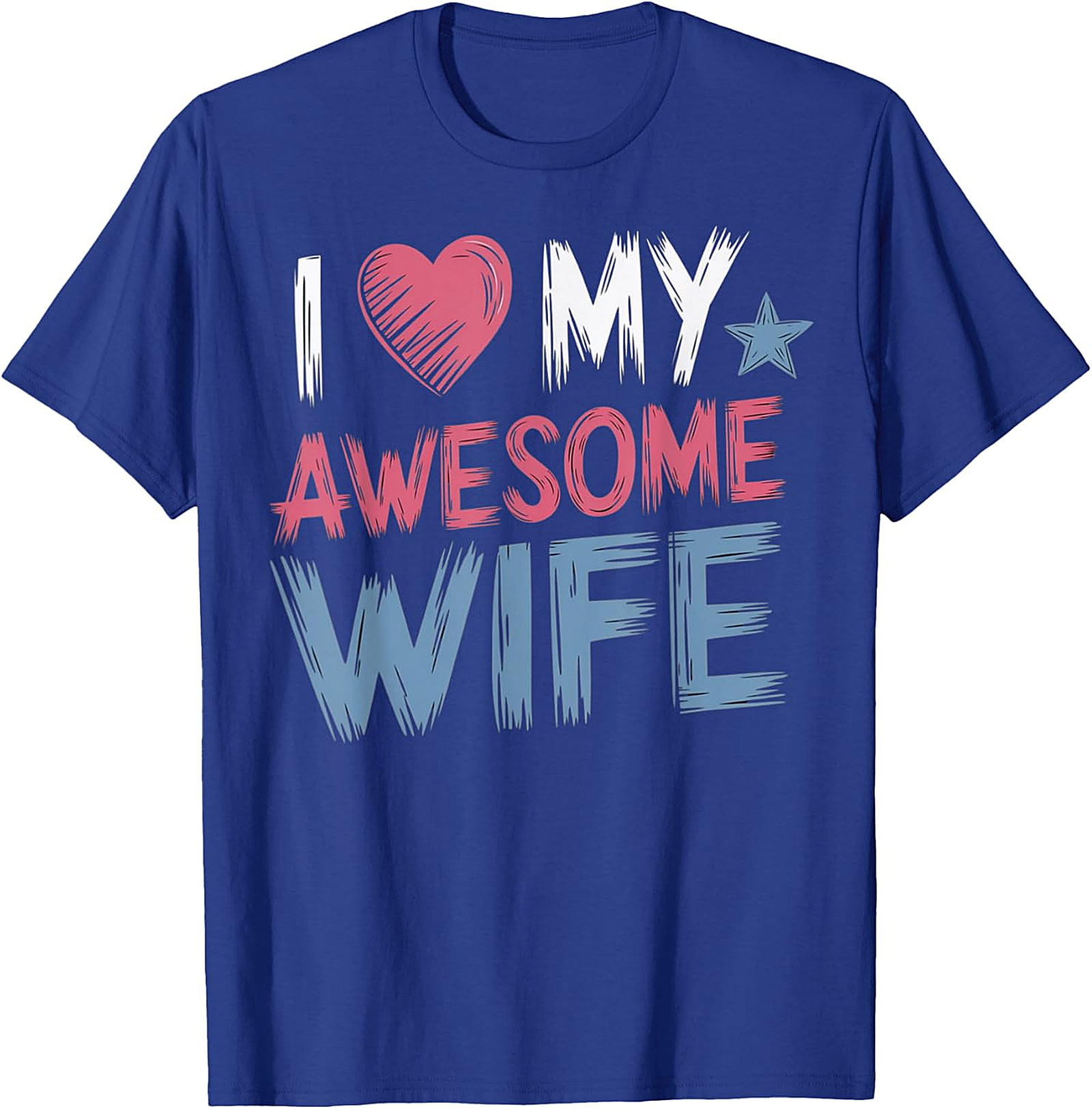 I Love My Awesome Wife T-Shirt | Funny Husband Gift Tee