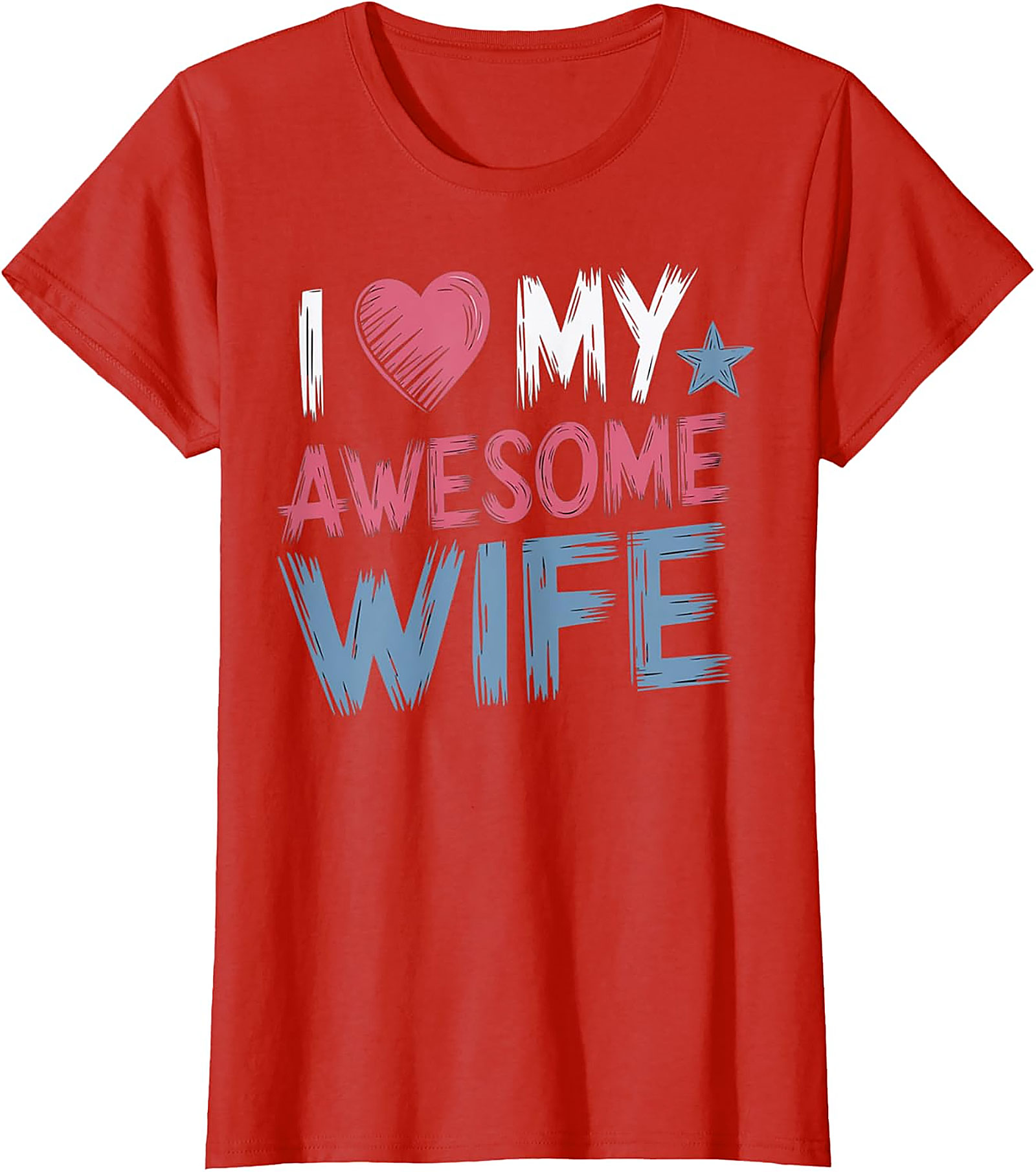 I Love My Awesome Wife T-Shirt | Funny Husband Gift Tee