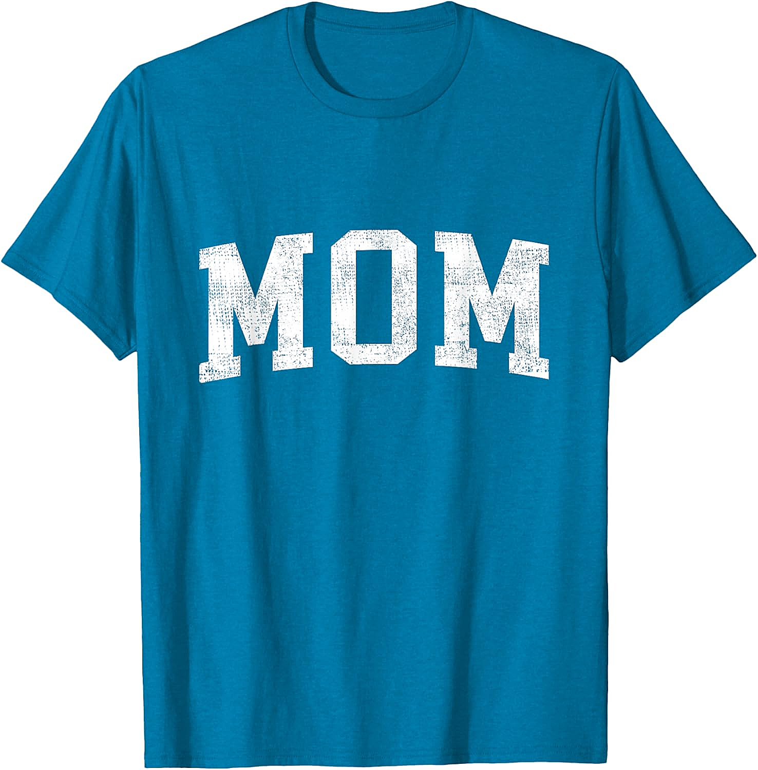 Vintage MOM Graphic T-Shirt Distressed Varsity Unisex Tee
