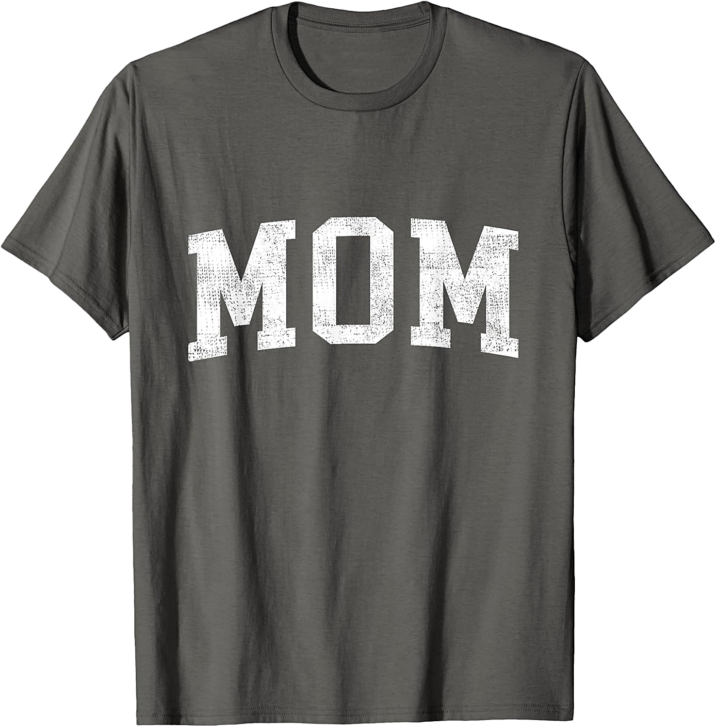  Vintage MOM Graphic T-Shirt Distressed Varsity Unisex Tee
