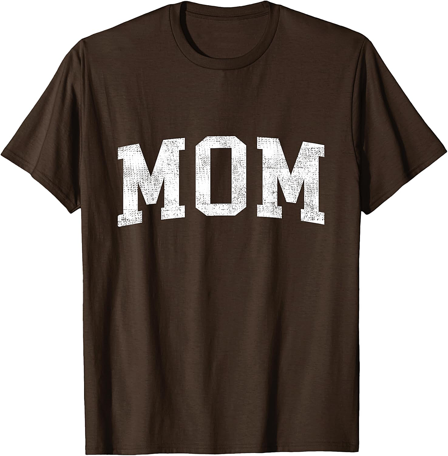  Vintage MOM Graphic T-Shirt Distressed Varsity Unisex Tee