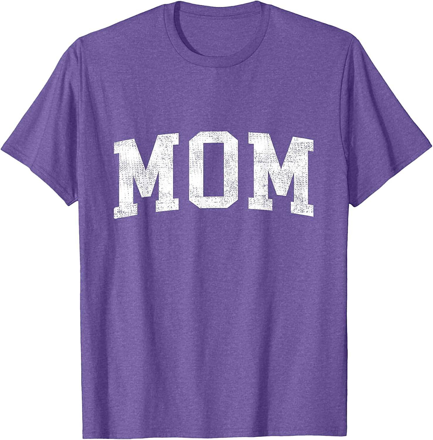  Vintage MOM Graphic T-Shirt Distressed Varsity Unisex Tee