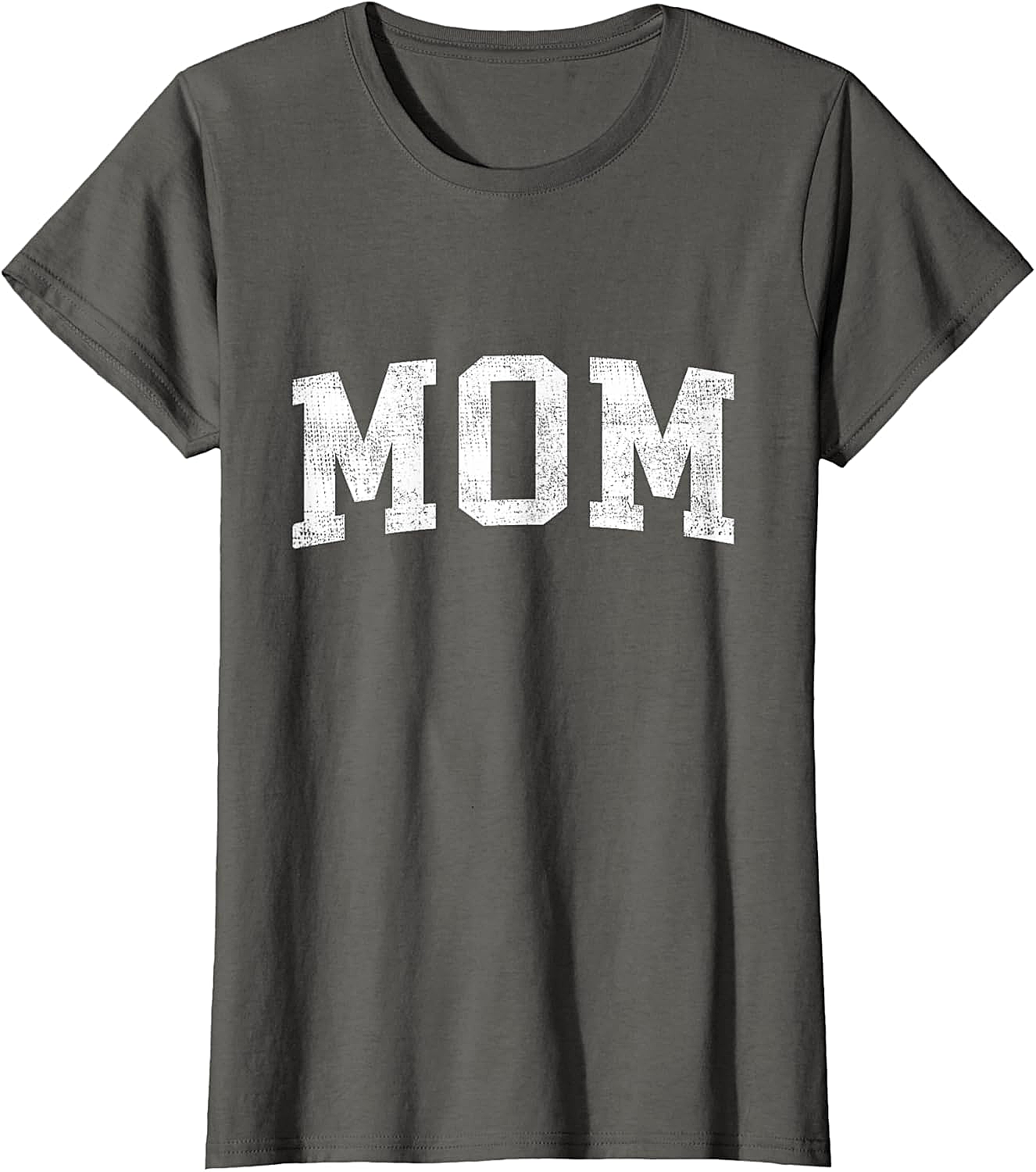  Vintage MOM Graphic T-Shirt Distressed Varsity Unisex Tee