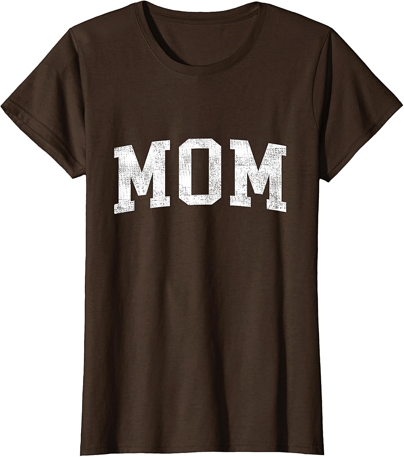 Vintage MOM Graphic T-Shirt Distressed Varsity Unisex Tee