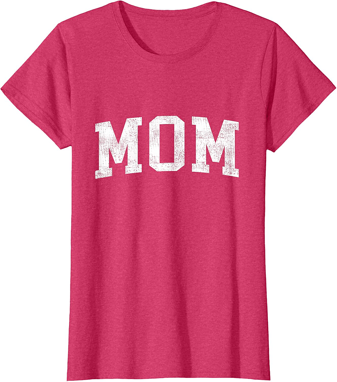  Vintage MOM Graphic T-Shirt Distressed Varsity Unisex Tee