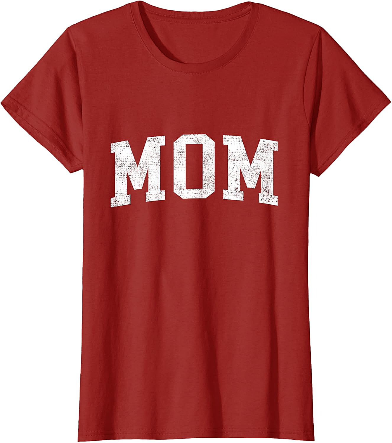 Vintage MOM Graphic T-Shirt Distressed Varsity Unisex Tee
