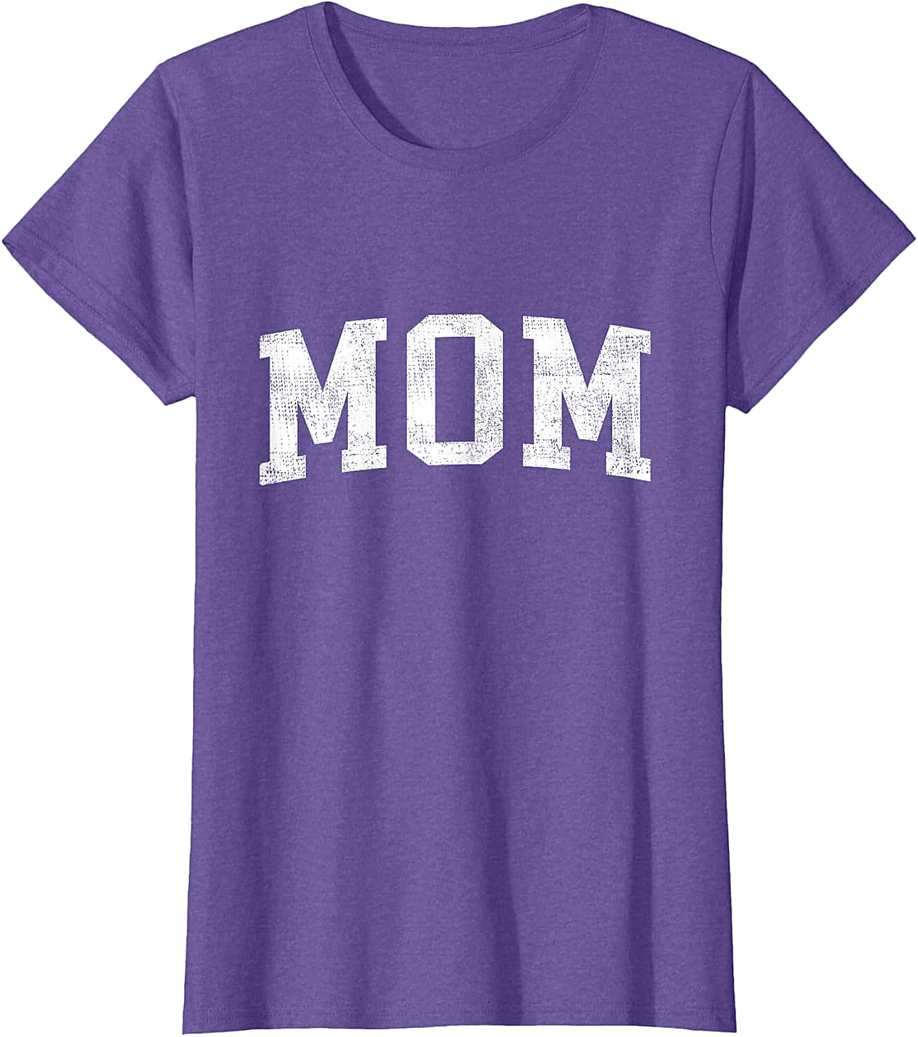  Vintage MOM Graphic T-Shirt Distressed Varsity Unisex Tee