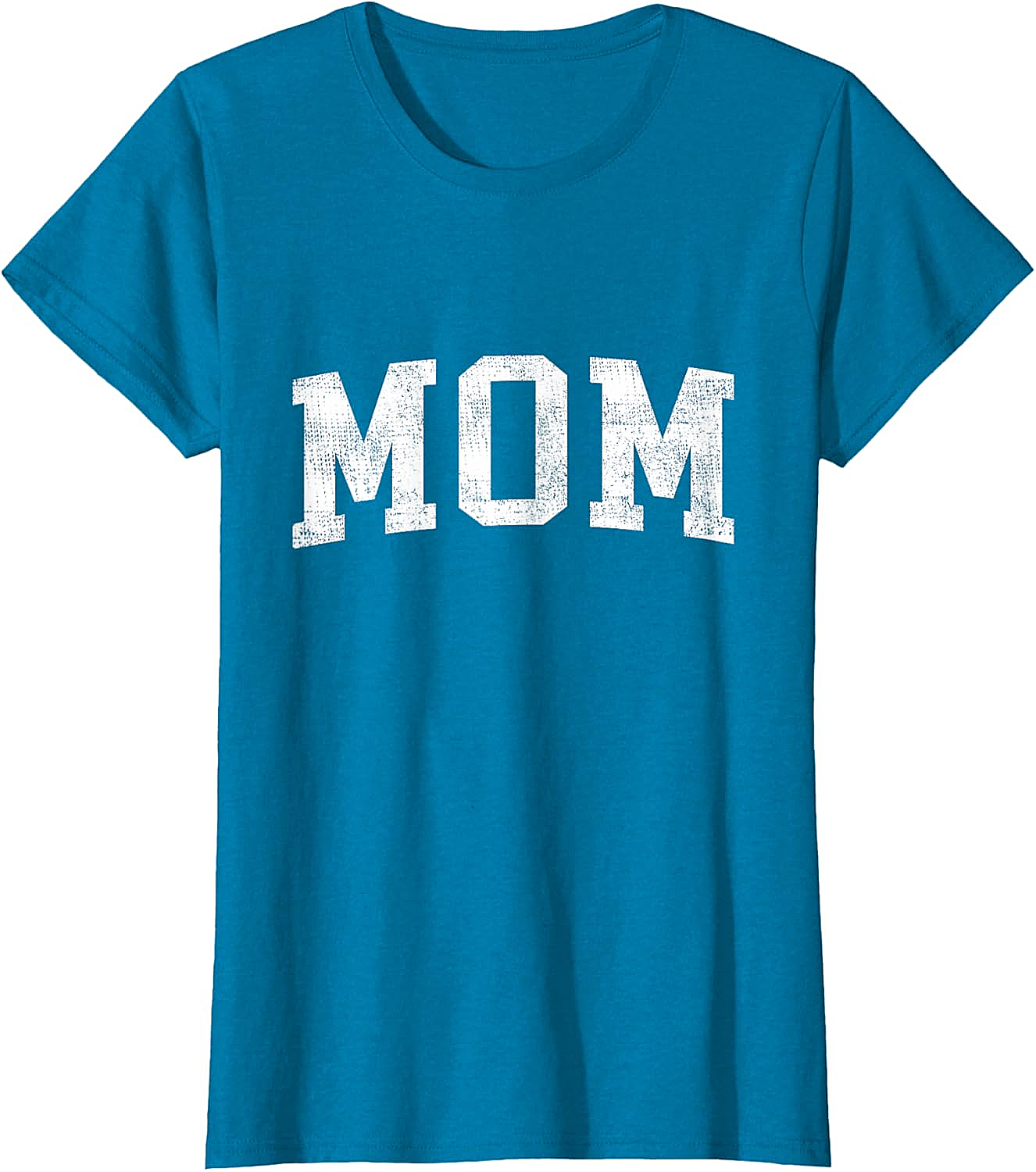  Vintage MOM Graphic T-Shirt Distressed Varsity Unisex Tee