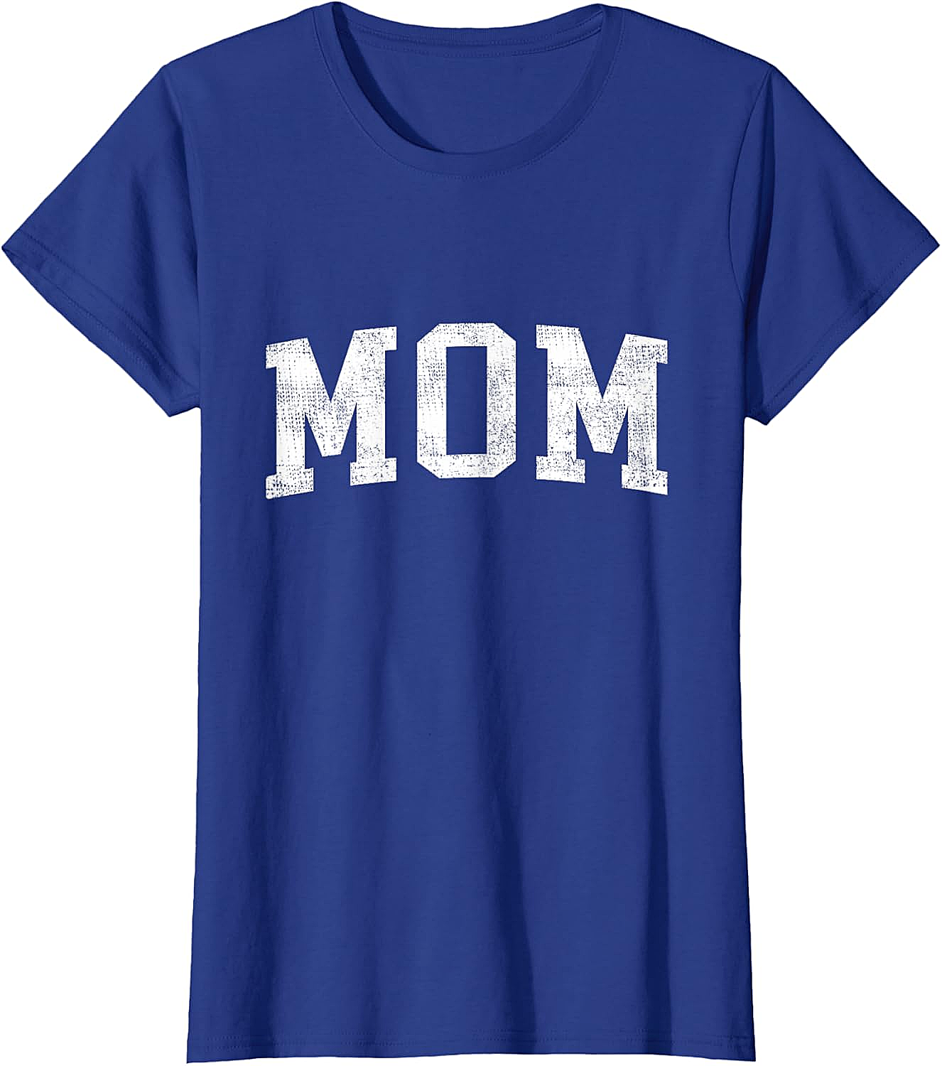  Vintage MOM Graphic T-Shirt Distressed Varsity Unisex Tee