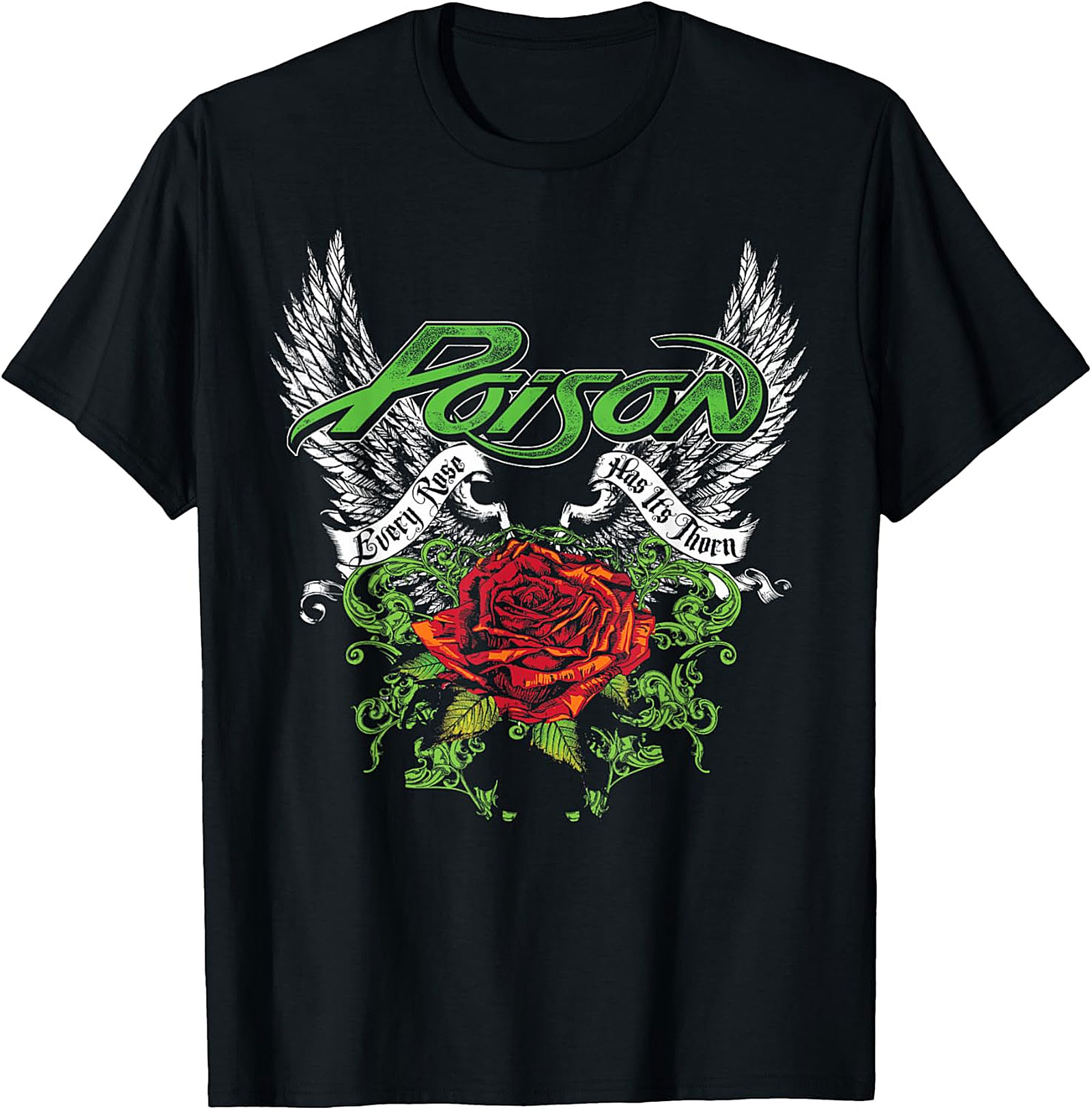 Vintage Glam Rock Mom T-Shirt – Thorns & Wings Graphic Tee | Cool Mother’s Day Gift for Music Lover Moms