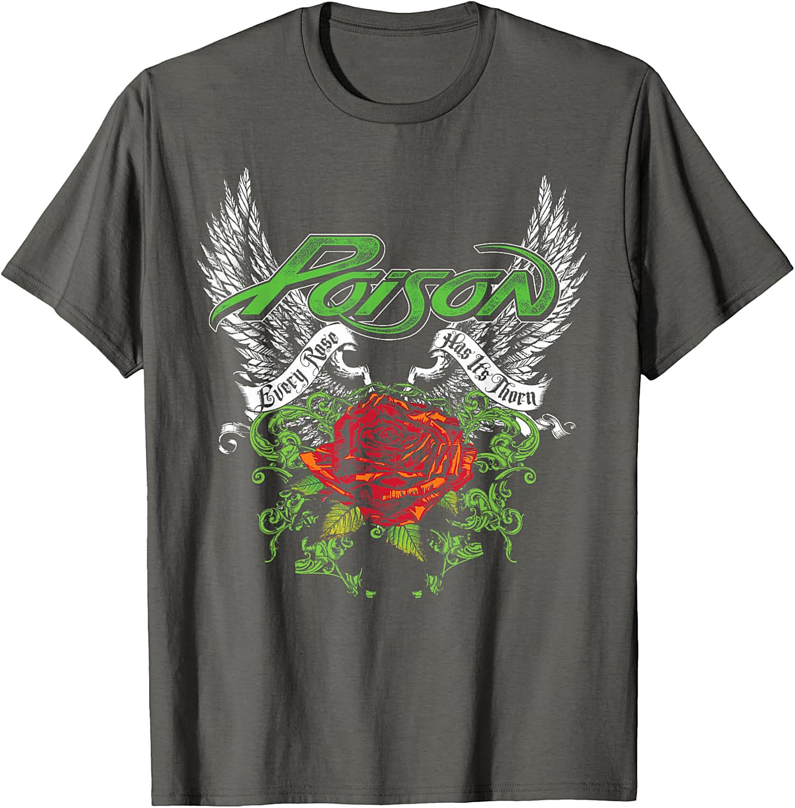 Vintage Glam Rock Mom T-Shirt – Thorns & Wings Graphic Tee | Cool Mother’s Day Gift for Music Lover Moms