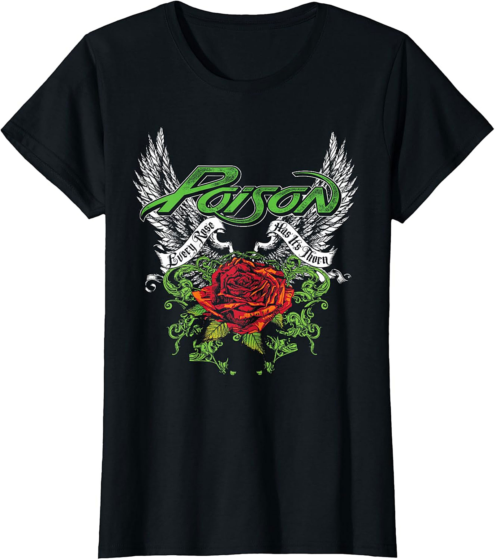 Vintage Glam Rock Mom T-Shirt – Thorns & Wings Graphic Tee | Cool Mother’s Day Gift for Music Lover Moms