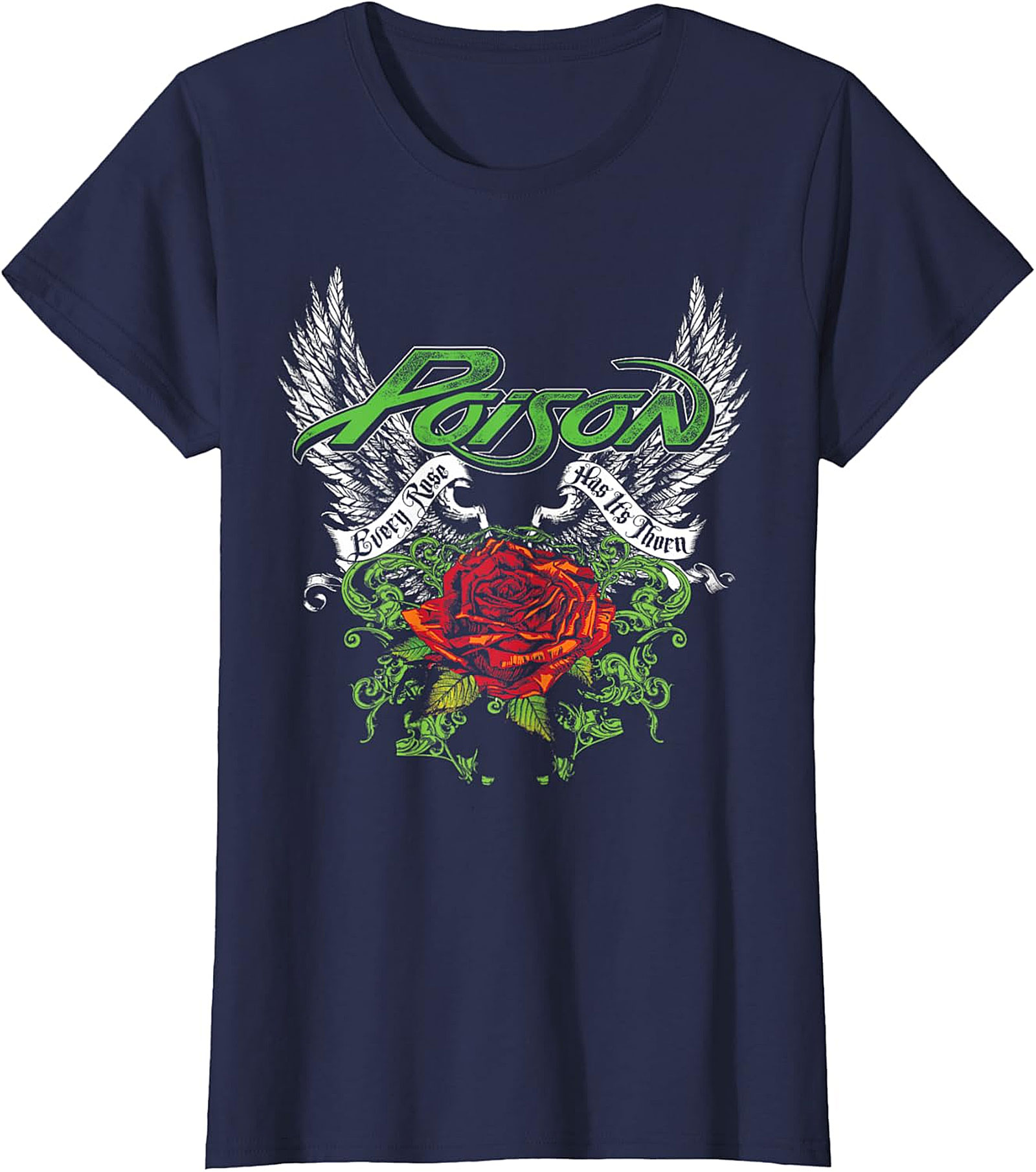 Vintage Glam Rock Mom T-Shirt – Thorns & Wings Graphic Tee | Cool Mother’s Day Gift for Music Lover Moms