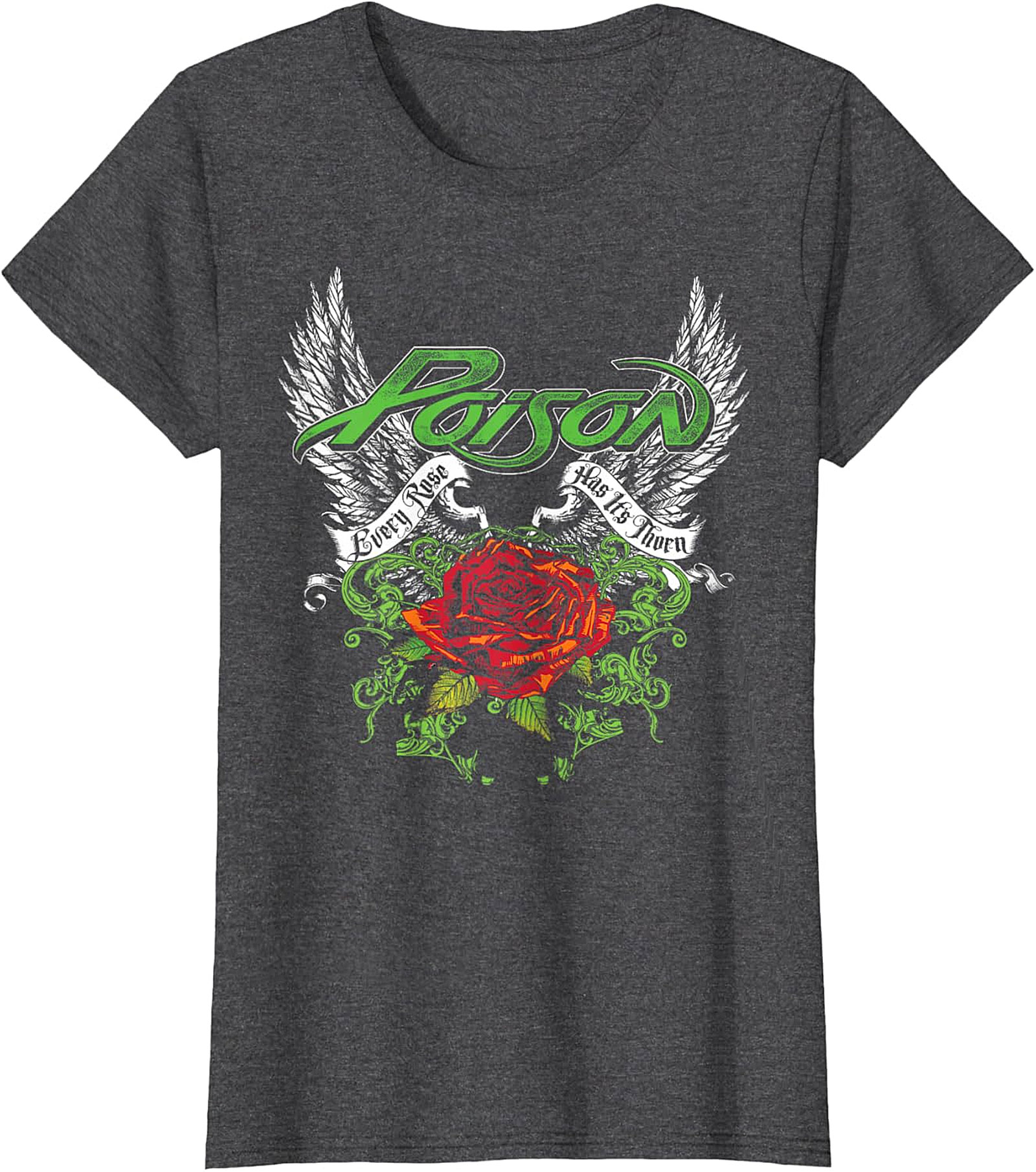 Vintage Glam Rock Mom T-Shirt – Thorns & Wings Graphic Tee | Cool Mother’s Day Gift for Music Lover Moms