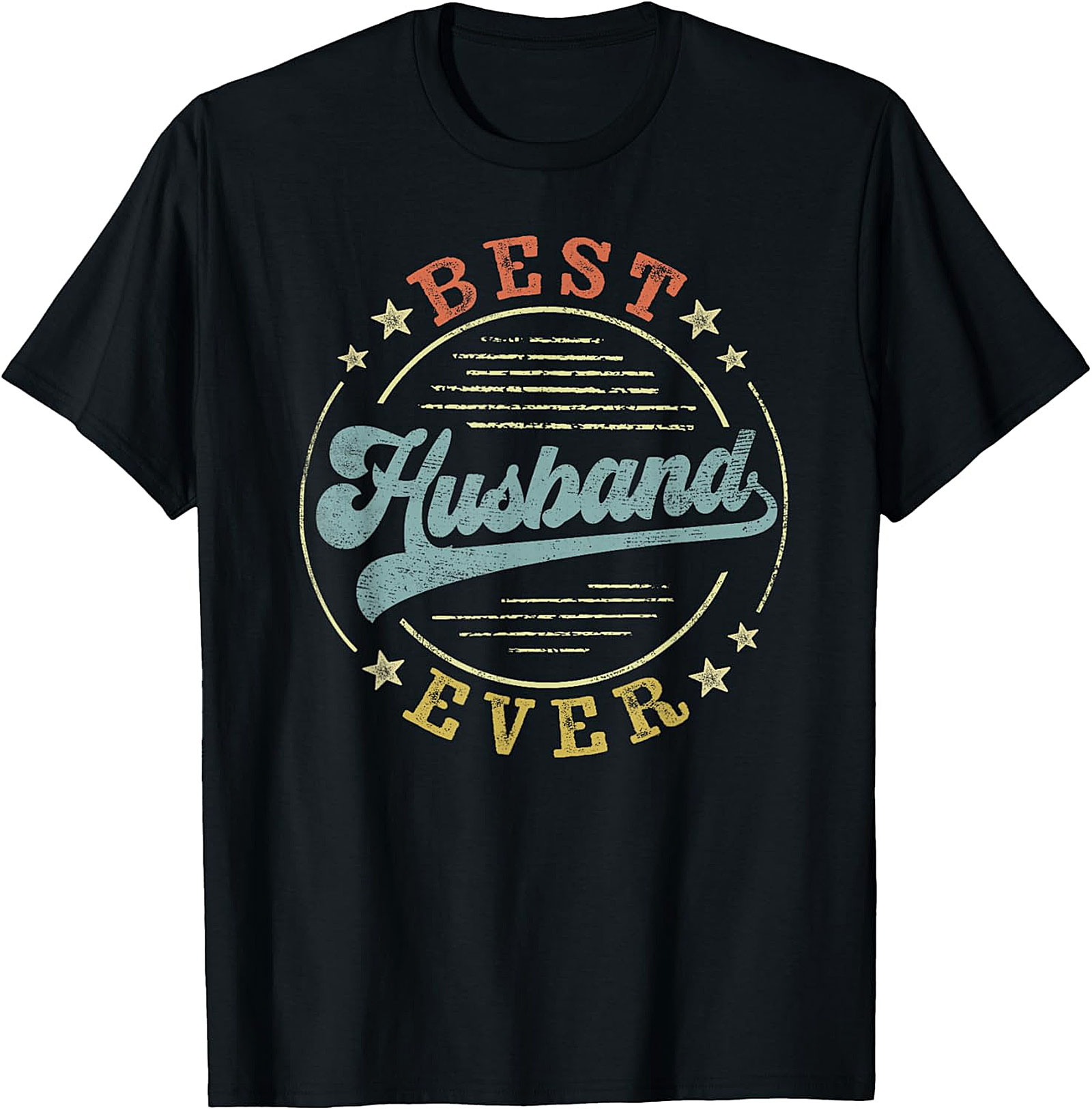 Best Husband Ever Vintage T-Shirt | Retro Graphic Tee Gift