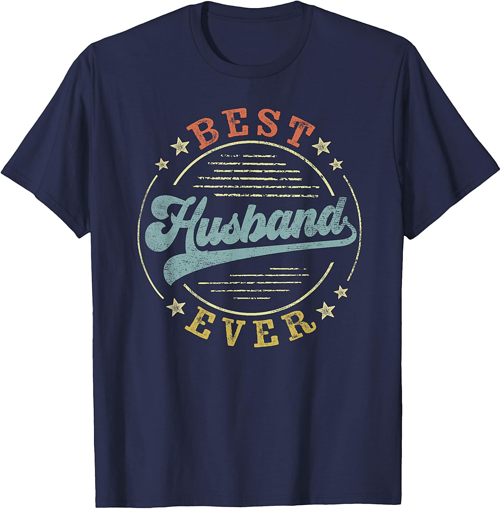 Best Husband Ever Vintage T-Shirt | Retro Graphic Tee Gift