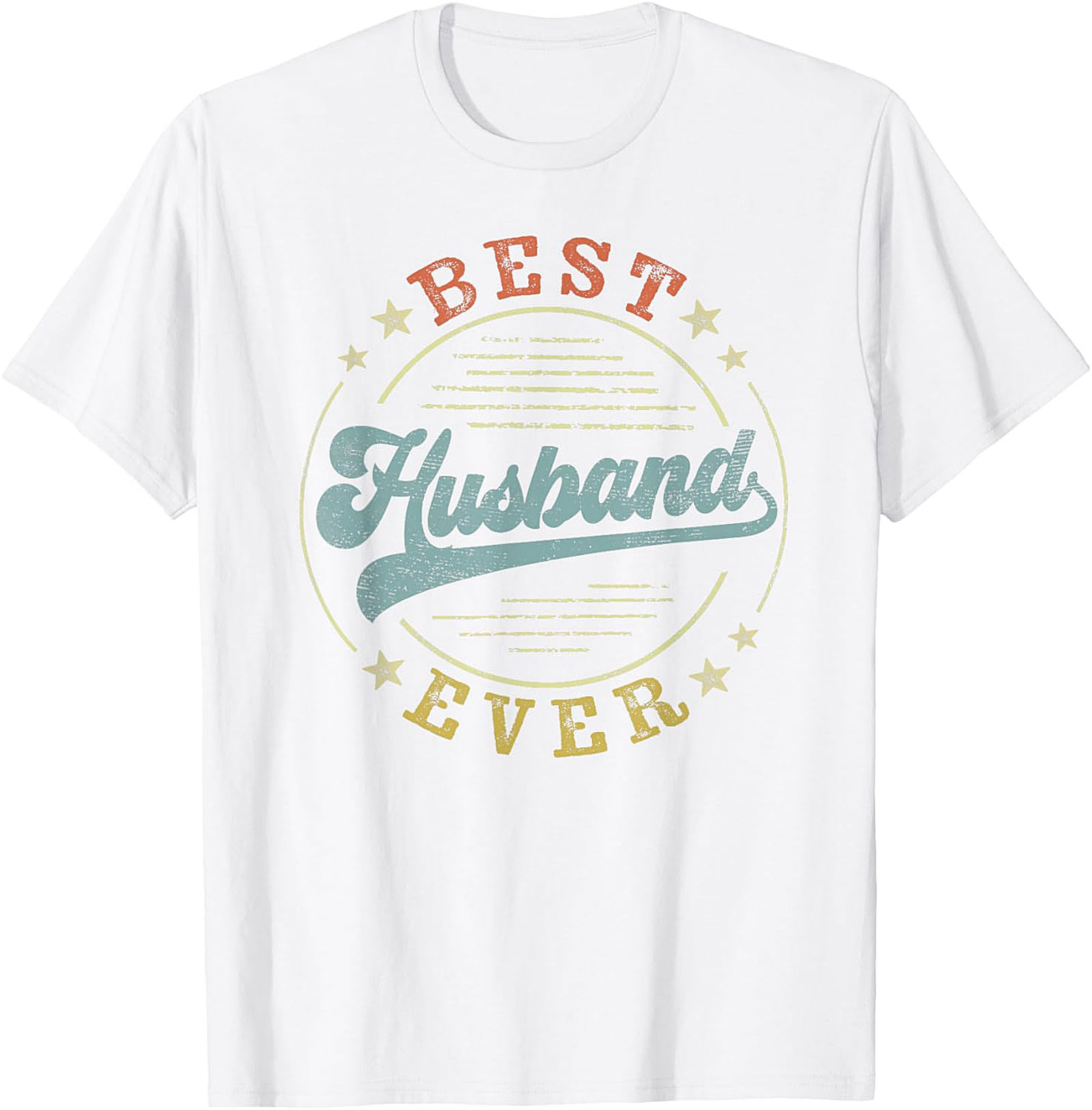 Best Husband Ever Vintage T-Shirt | Retro Graphic Tee Gift
