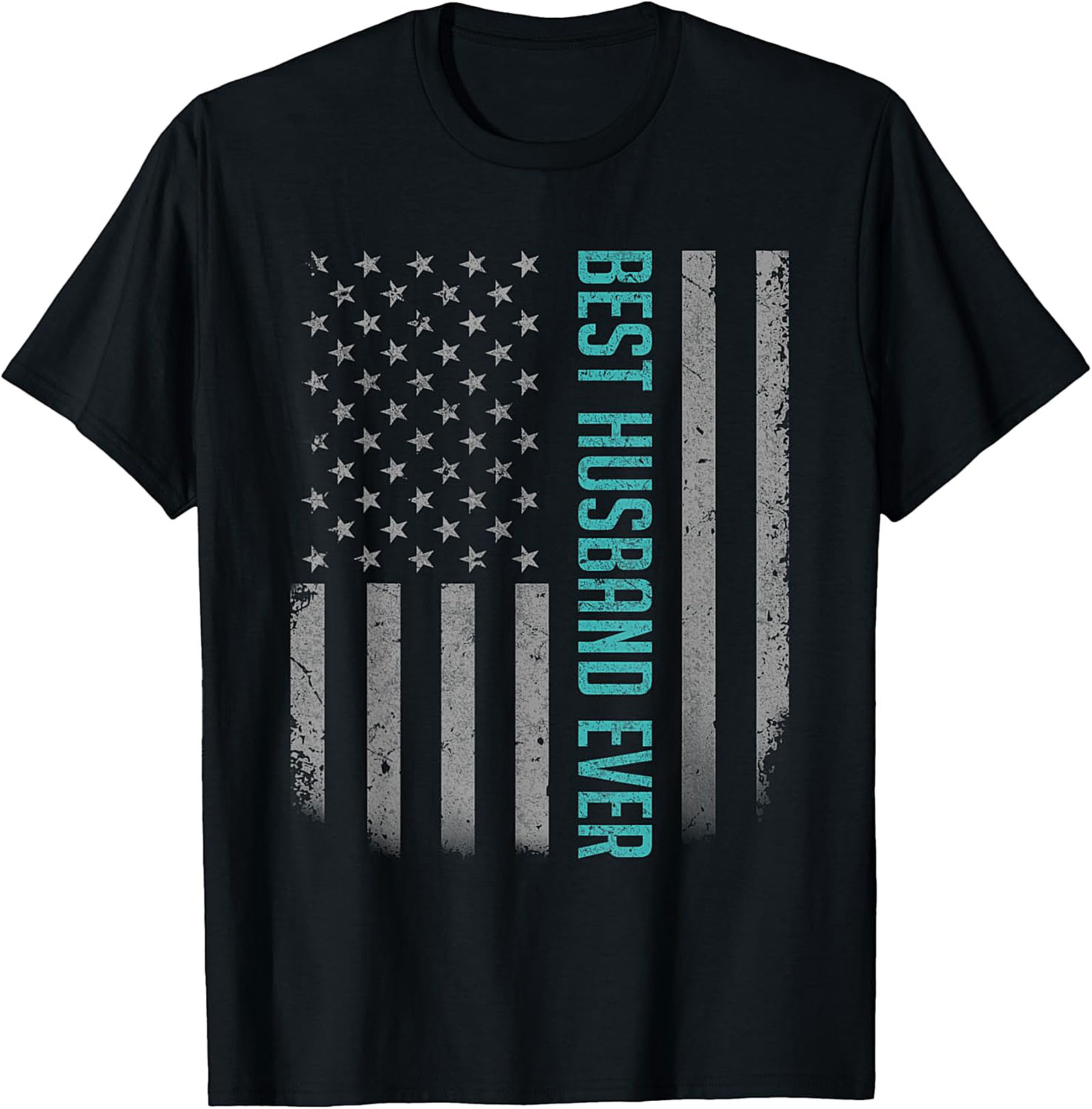 Best Husband Ever American Flag T-Shirt | Patriotic Gift